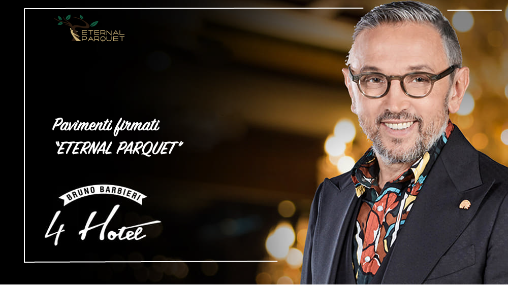 4 HOTEL di Bruno Barbieri si Sposta a Malta e Vince...i pavimenti sono firmati Eternal Parquet.