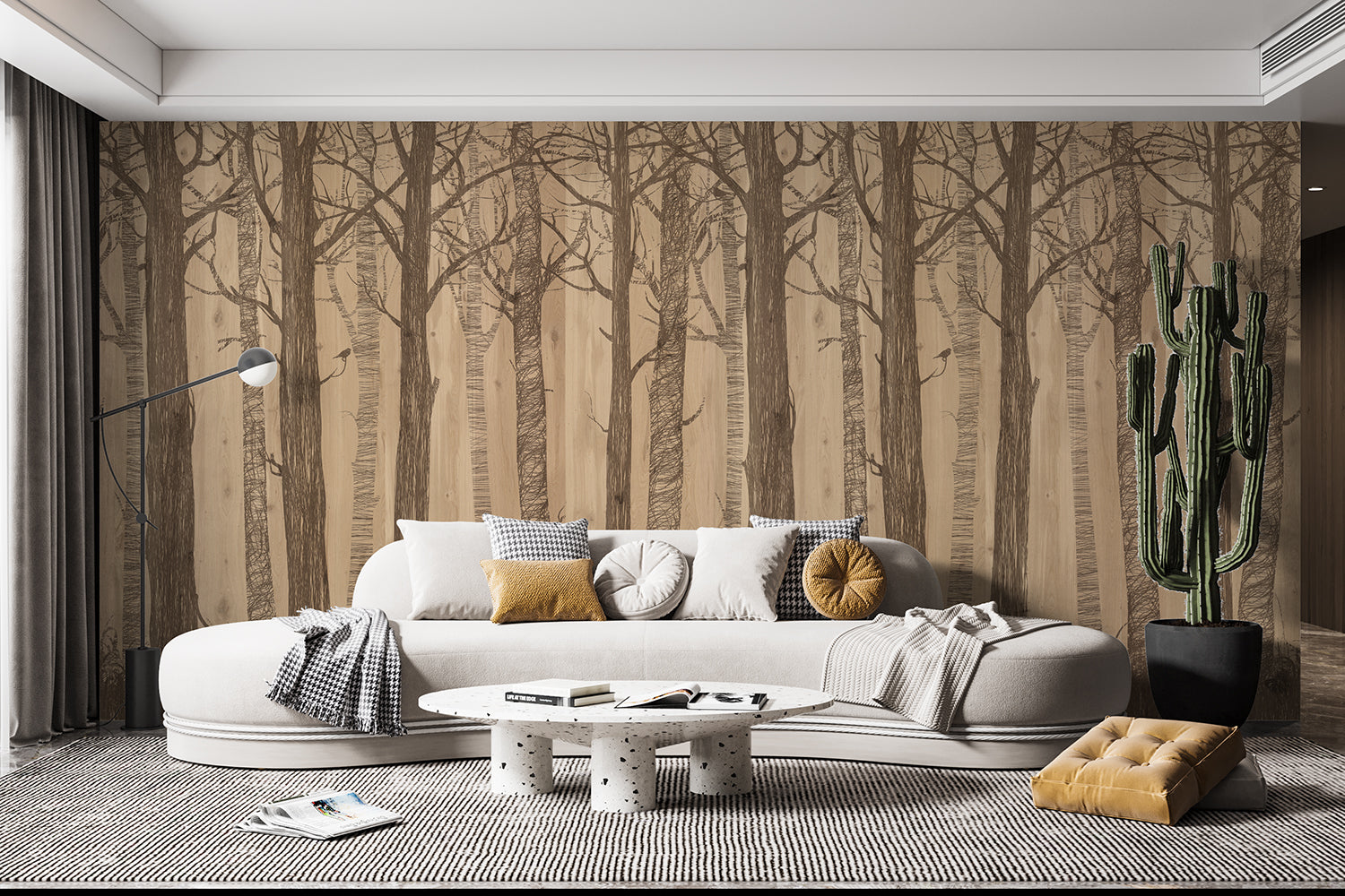 STILE sorprende tutti con i suoi rivestimenti verticali in rovere STILART WALL