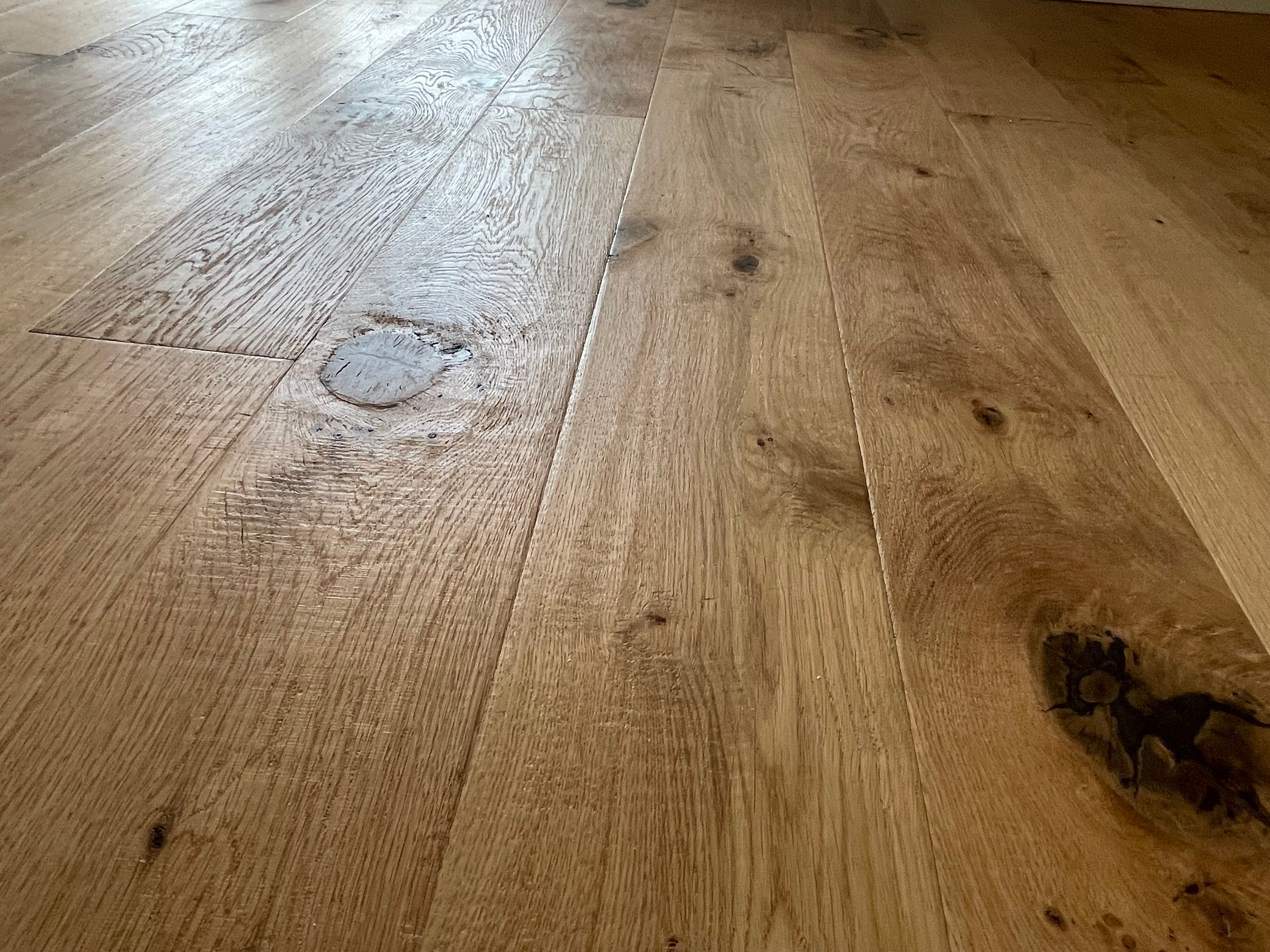 MA QUANTO E' BELLO? appena ultimata la posa di un parquet "I MANUFATTI"
