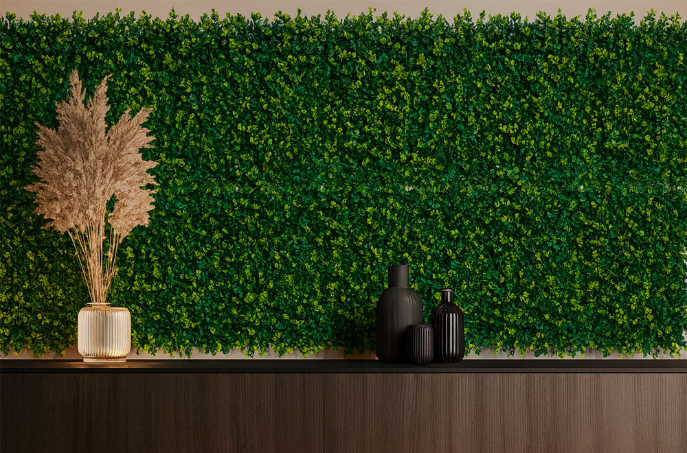 Pannelli di Rivestimento Verde Verticale