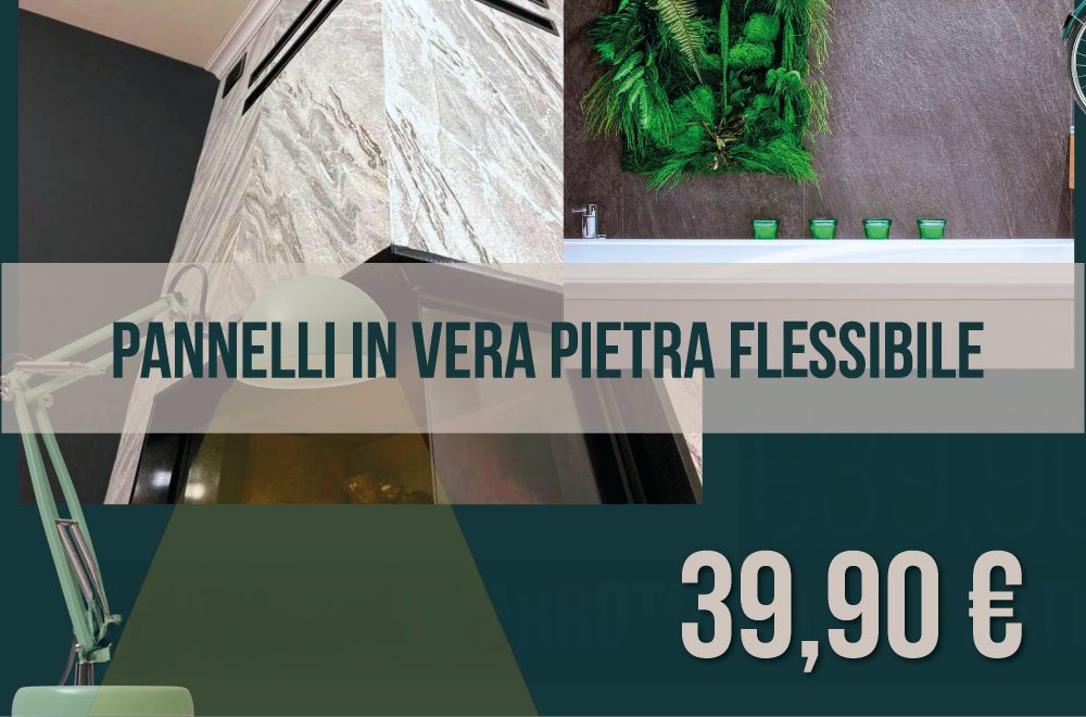 Scopri il Rivestimento in Pietra Flessibile per Interno ed Esterno