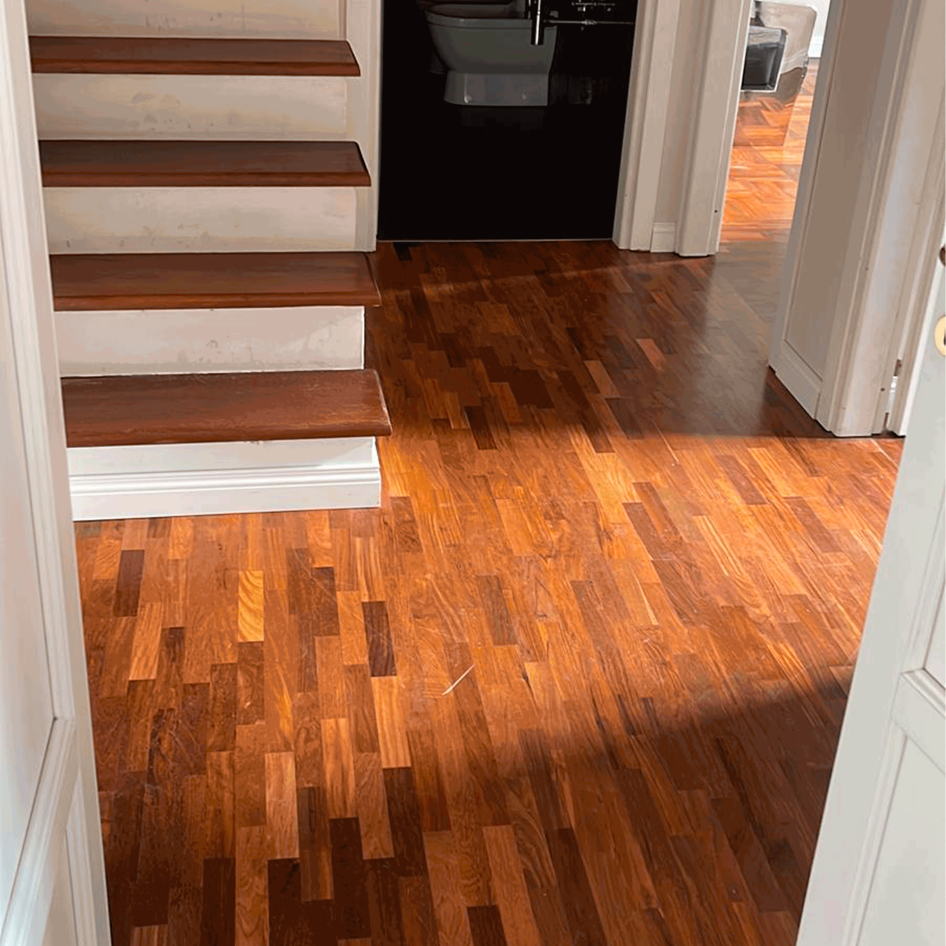 Anche un parquet da 9,90€ al mq può arredare con lusso...