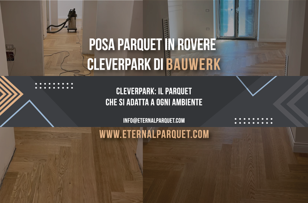 Eleganza Svizzera a Nocera: posa parquet in Rovere Cleverpark di Bauwerk