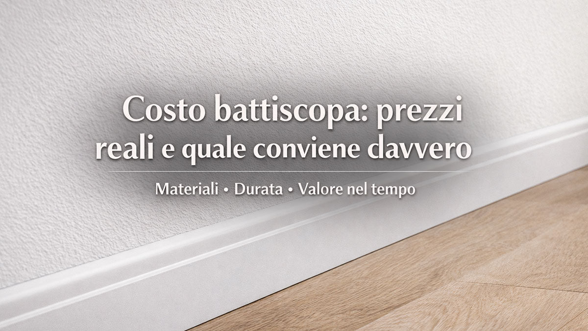 Quanto Costa il Battiscopa? Prezzi, Materiali e Valore nel Tempo