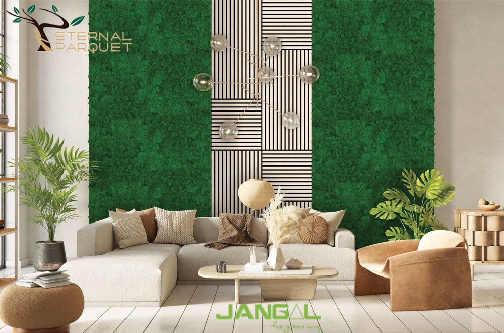 Scopri la Parete Modulare JANGAL da Eternal Parquet Design e Funzionalità Senza Limiti