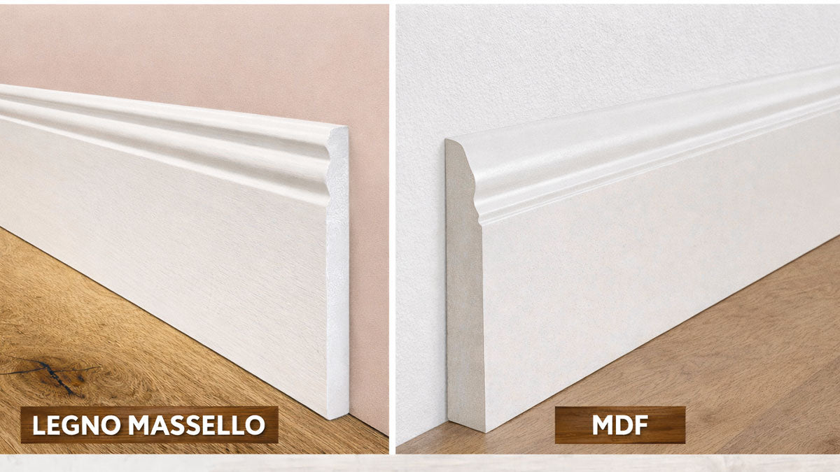 Battiscopa Legno Massello o MDF? Scopri Quale Conviene Davvero per una Casa Perfetta