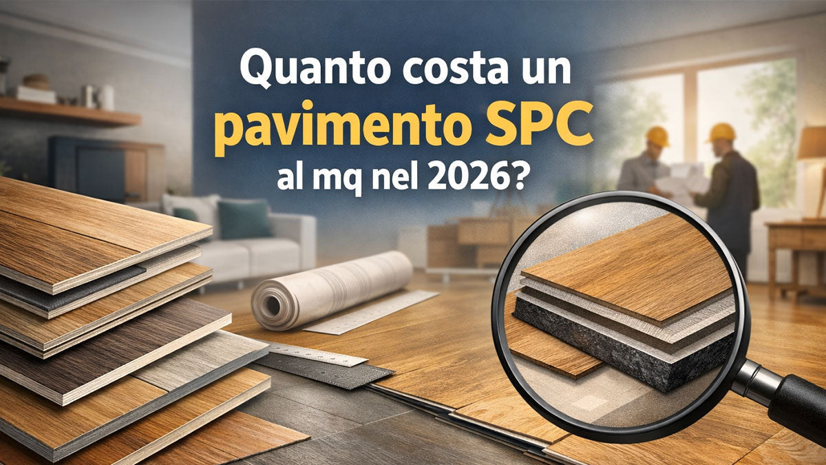Quanto costa un pavimento SPC al mq? Guida completa al prezzo reale e a cosa incide davvero