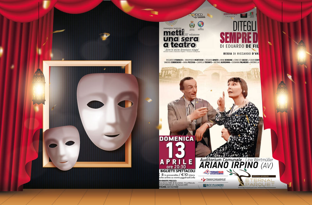 Eternal Parquet Sponsor Ufficiale della Rassegna Teatrale