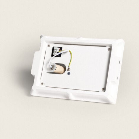 *STOCK* Portafaretto In Gesso Ceramico ad incasso TASCA 280x220mm 40W E14 IP20 - Eternal Parquet