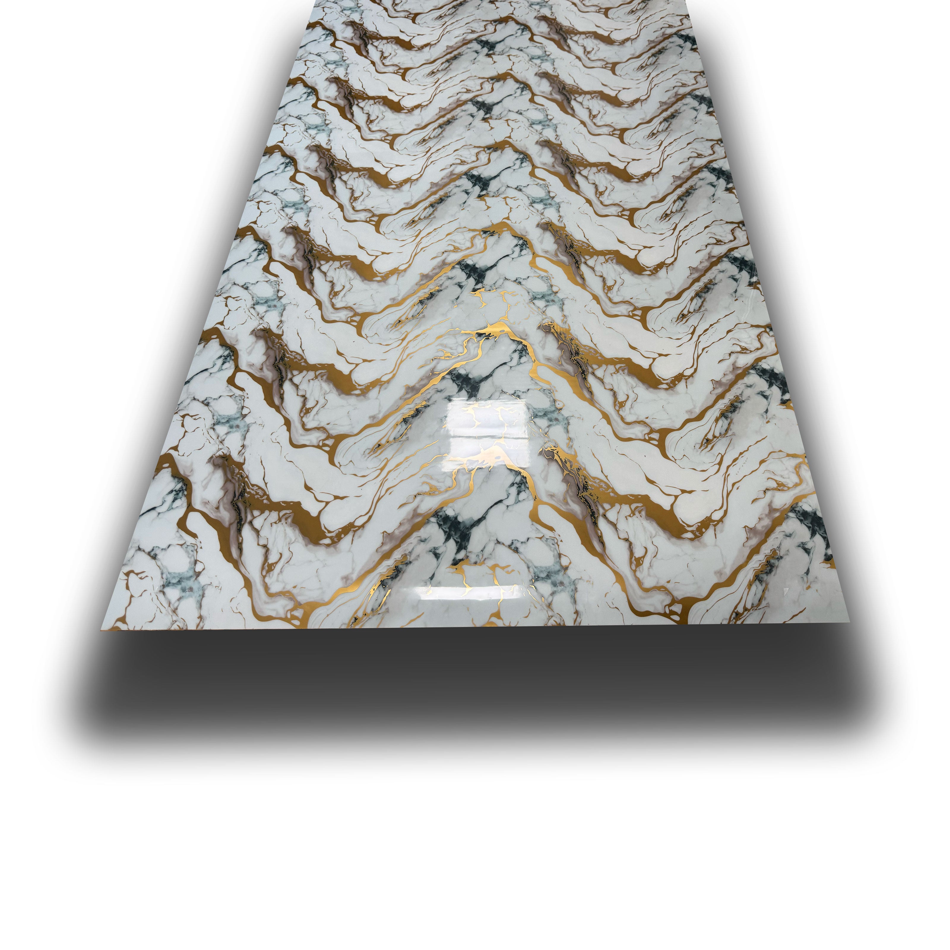 Rotolo da 3,6mq Rivestimento AUTOADESIVO in SXP thermo/acustico MARMO LUCIDO HI-RES 1200x3000x2,5mm HYDRO. Col. PLD-2028 - Eternal Parquet