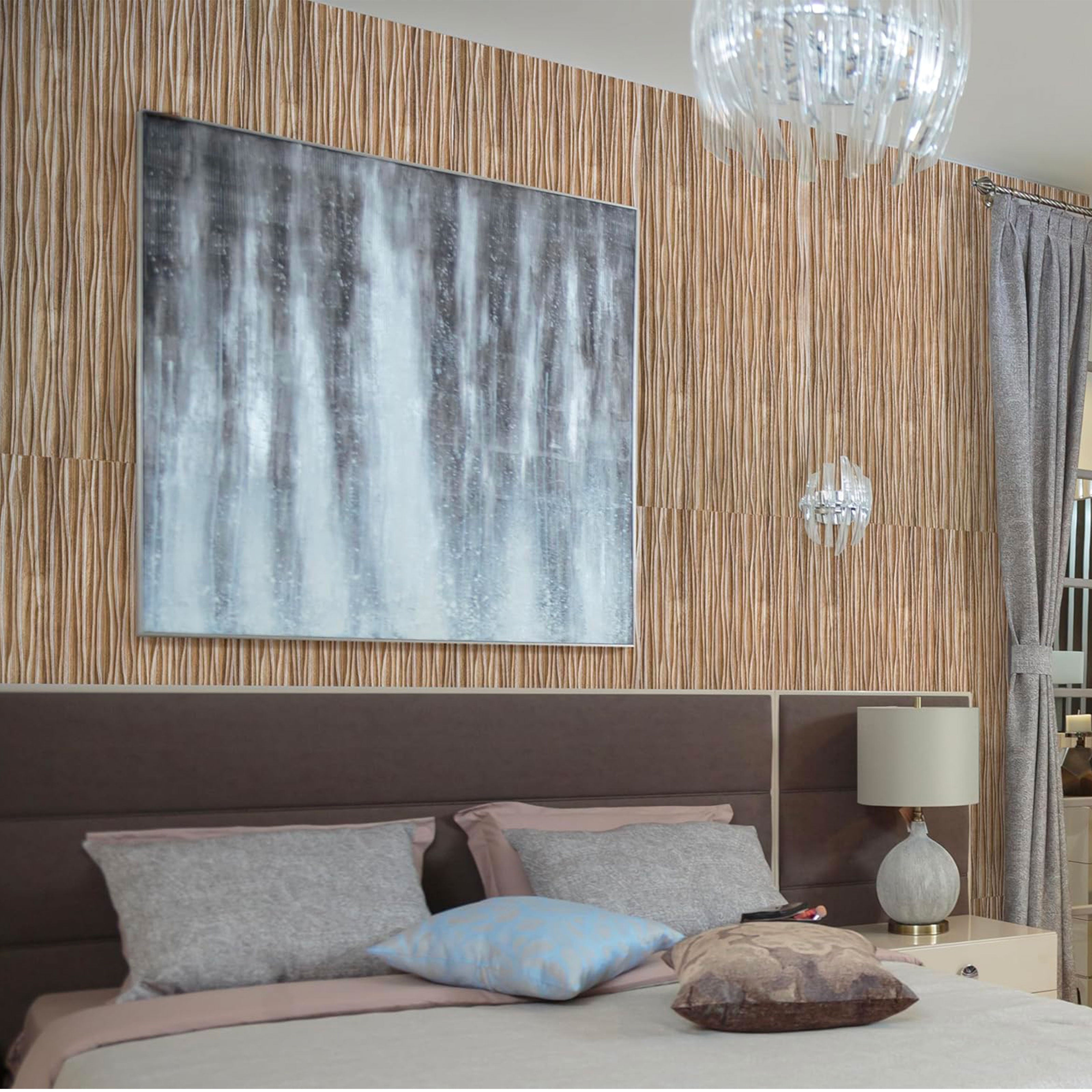 Pannelli 3D Rivestimento a parete in PVC effetto LEGNO INTAGLIATO 97x50cm Realistici, isolanti, idrorepellenti. Eternal Parquet