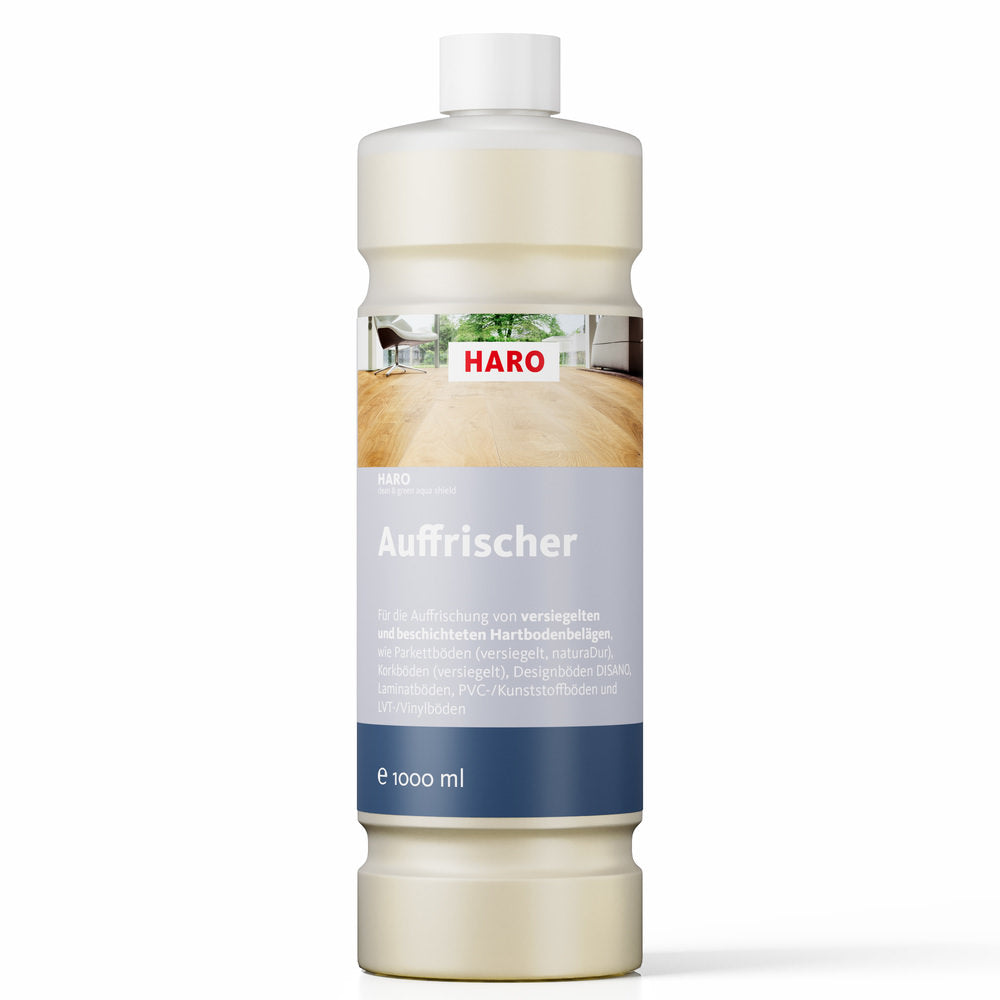 HARO Clean & Green - REFRESHER Acqua Shield Trattamento di bellezza Rigenerante per pavimenti in legno verniciati - Eternal Parquet