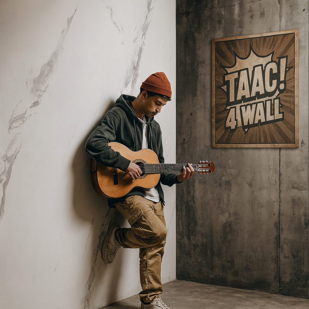 €16,99mq TAAC! 4WALL pacco da 5,76mq (4 pannelli) rivestimento a parete SPC Click 5x600x2400mm SUPERNOVA - Eternal Parquet