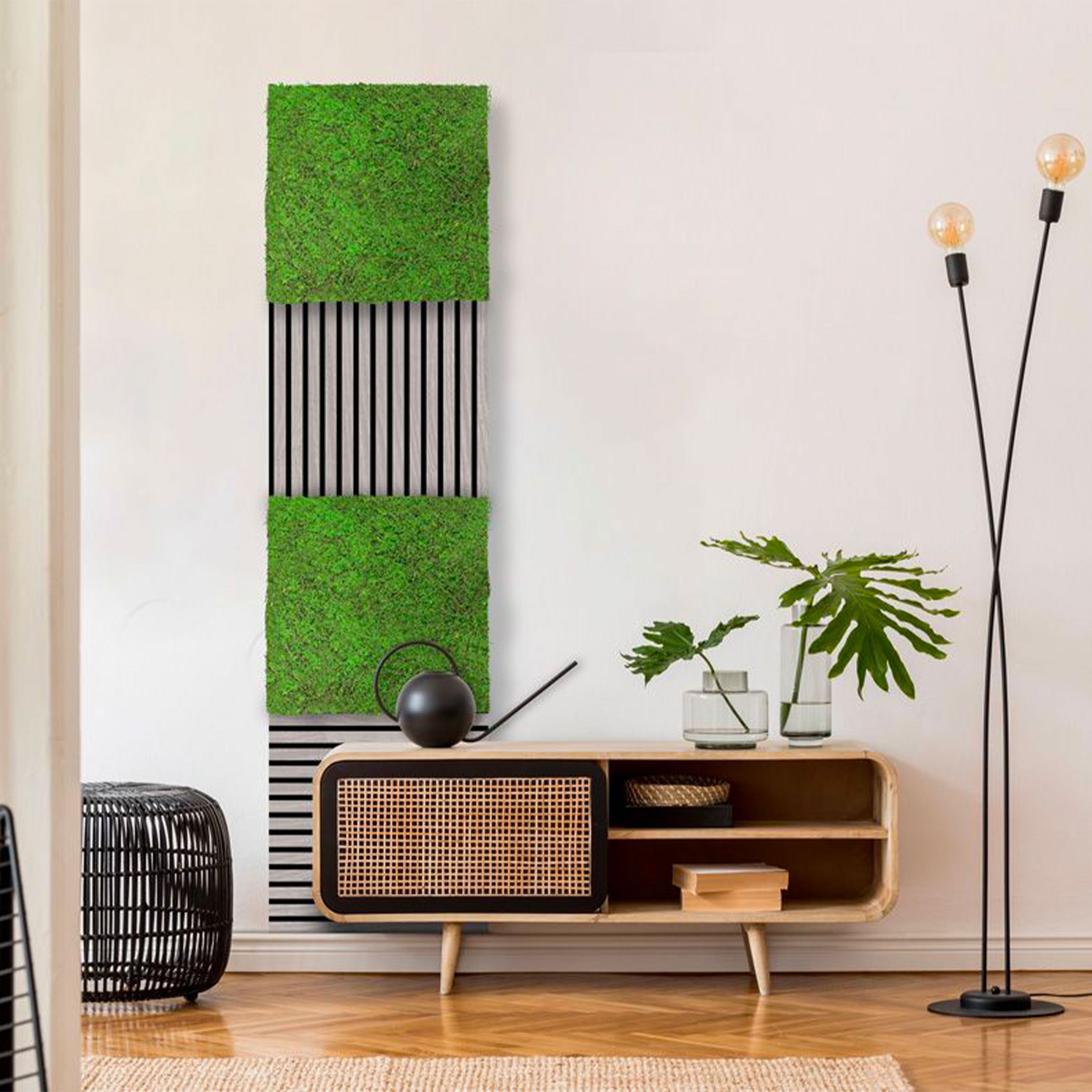 JANGAL Pannelli acustici Modulabili in FLORA sintetica ULTRAREALISTICA 52x52cm mod. ANCIENT TREE - Eternal Parquet