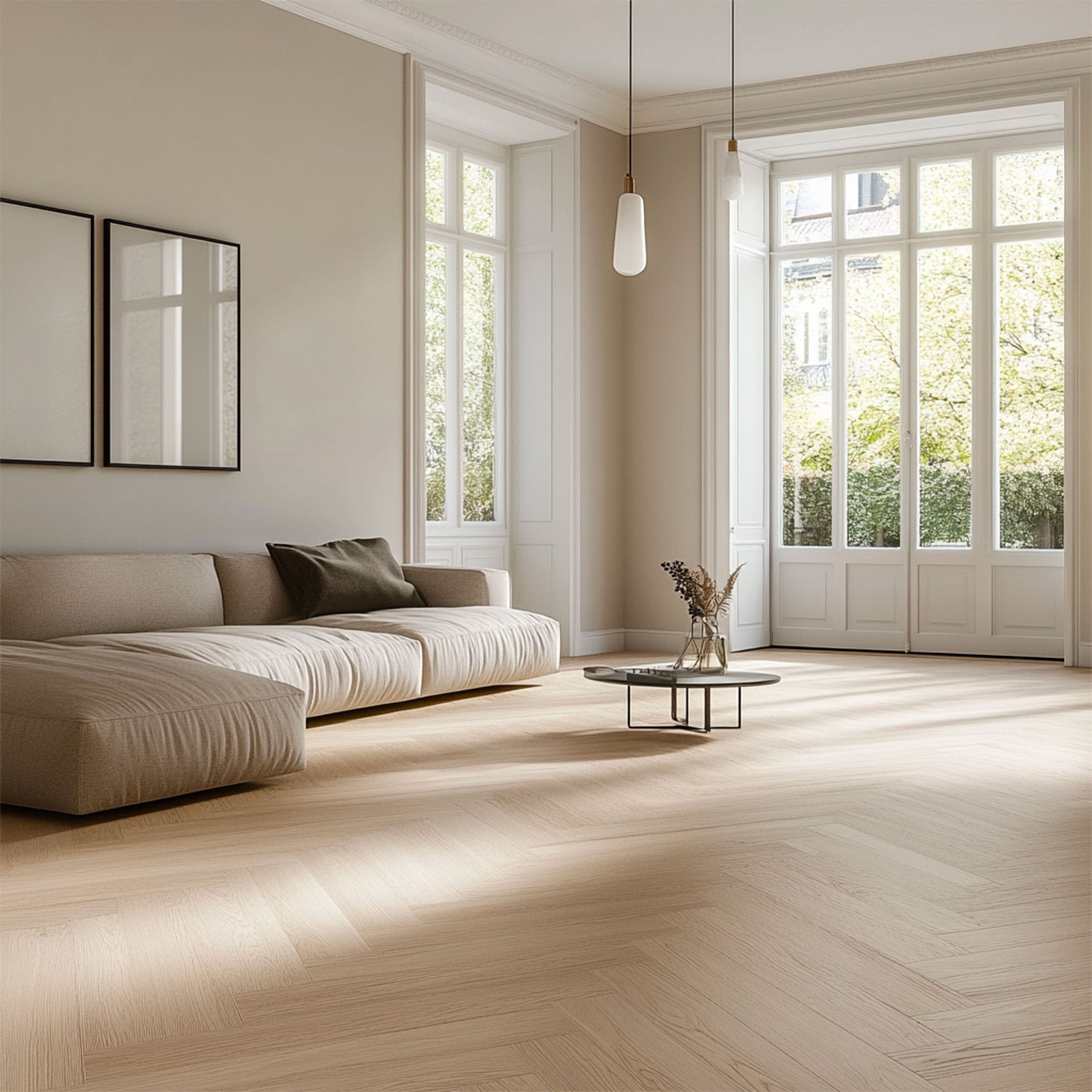 TAAC! il Pavimento a SPINA SPC in Polvere di Pietra Fast-click 5mm (sp.4+1) 750x150mm mod. BETELGEUSE - Eternal Parquet