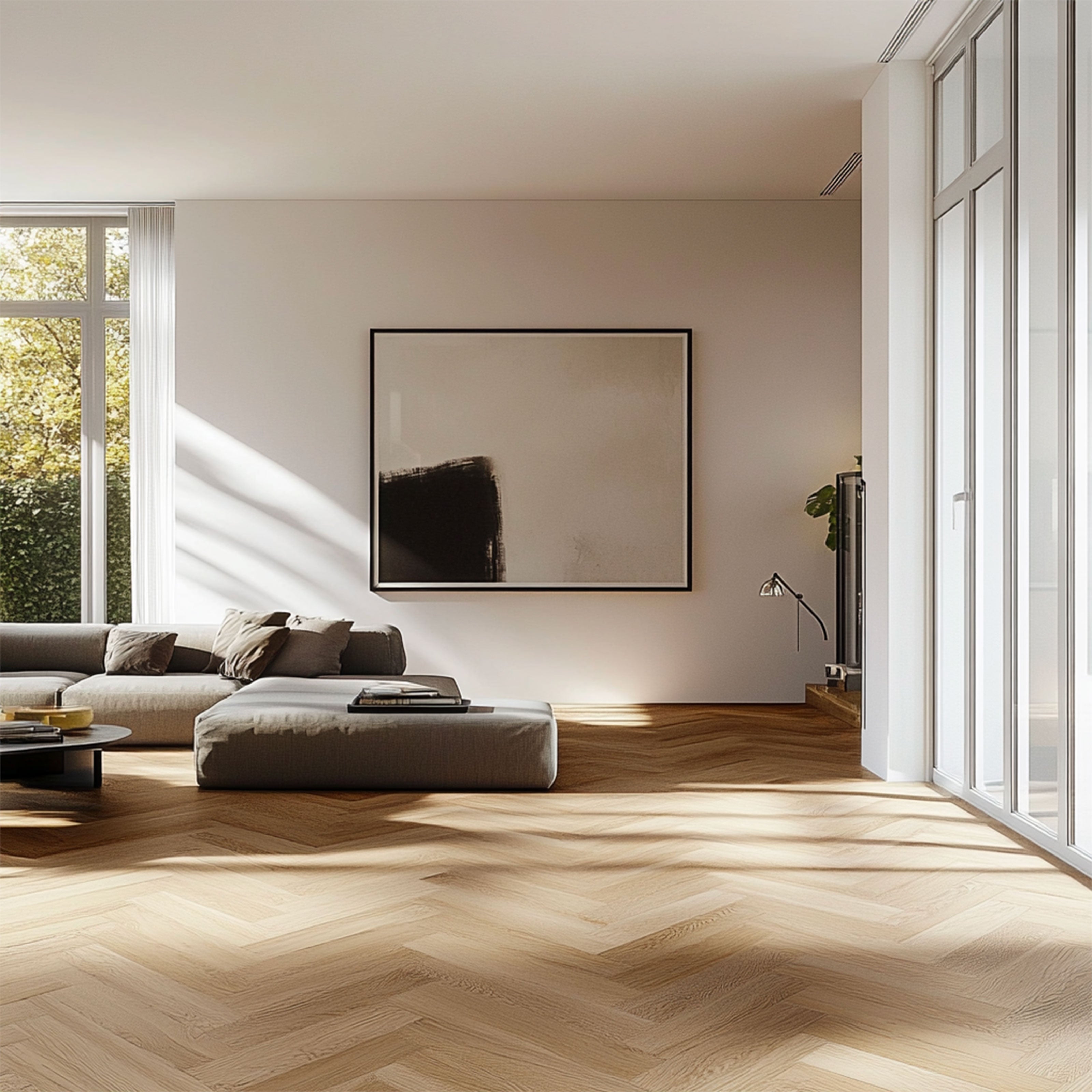 TAAC! il Pavimento a SPINA SPC in Polvere di Pietra Fast-click 5mm (sp.4+1) 750x150mm mod. BETELGEUSE - Eternal Parquet