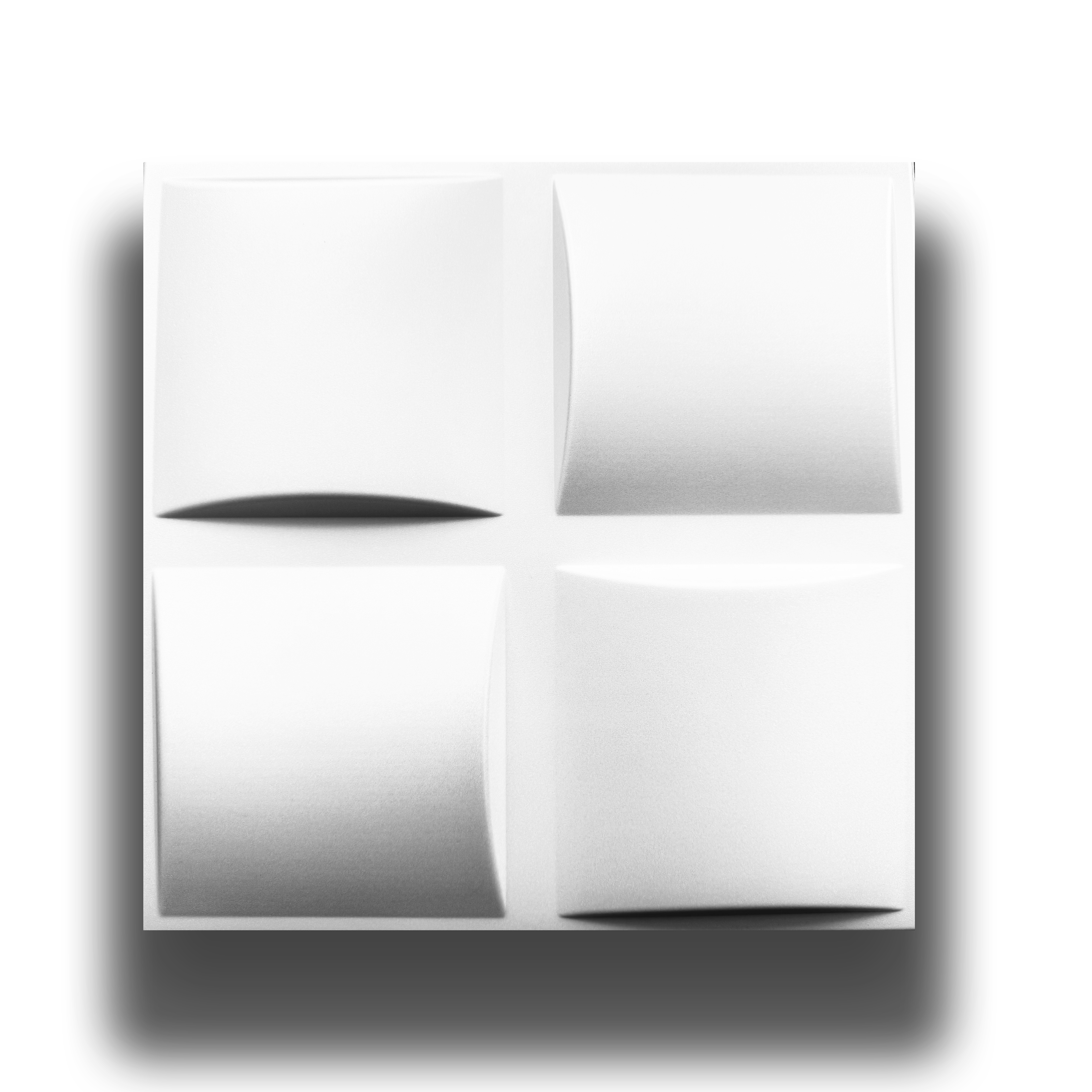 10 o 20mq (40 oppure 80 pezzi) di pannello decorativo 3D a soffitto in EPS isolante 50x50cm DOMINO - Eternal Parquet