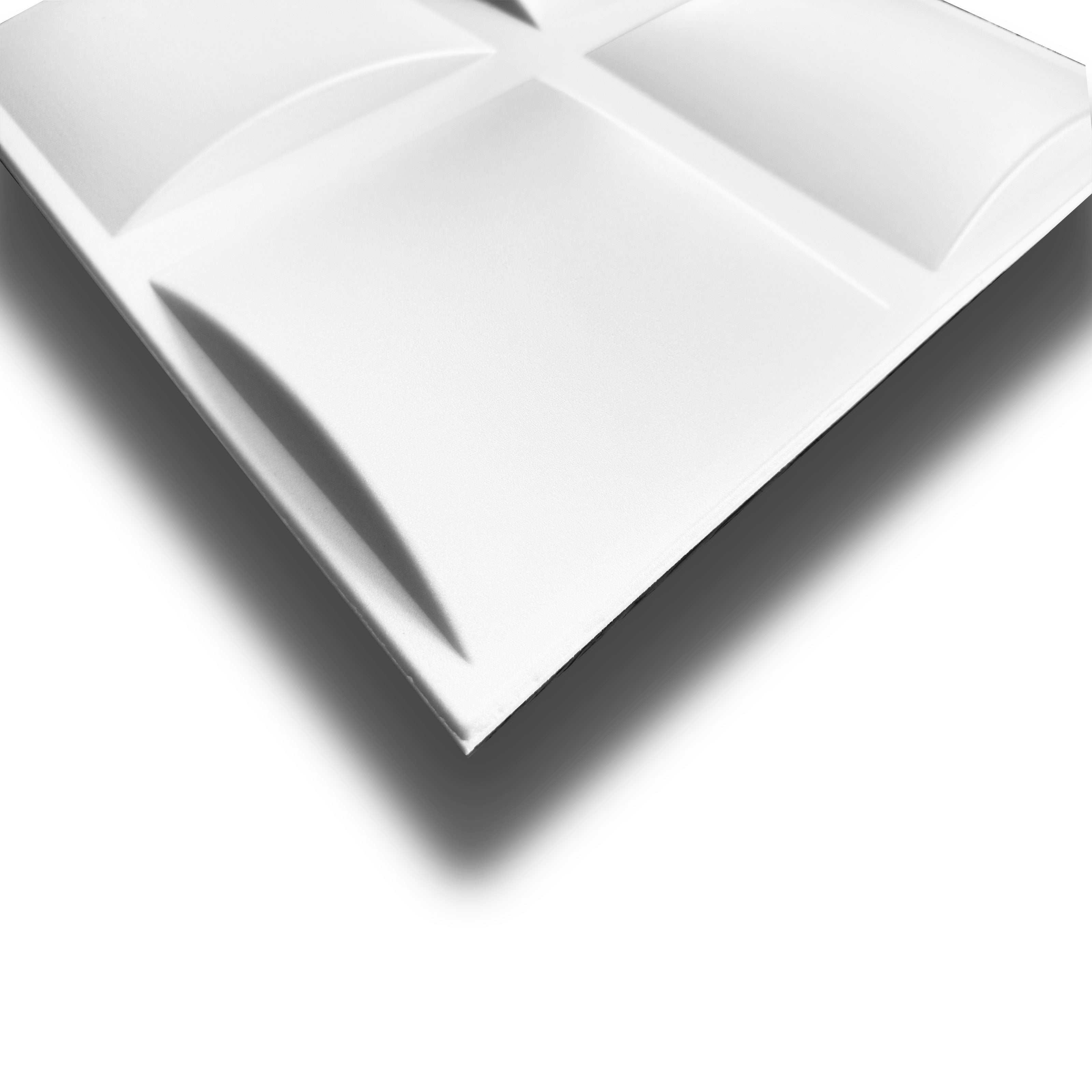 10 o 20mq (40 oppure 80 pezzi) di pannello decorativo 3D a soffitto in EPS isolante 50x50cm DOMINO - Eternal Parquet