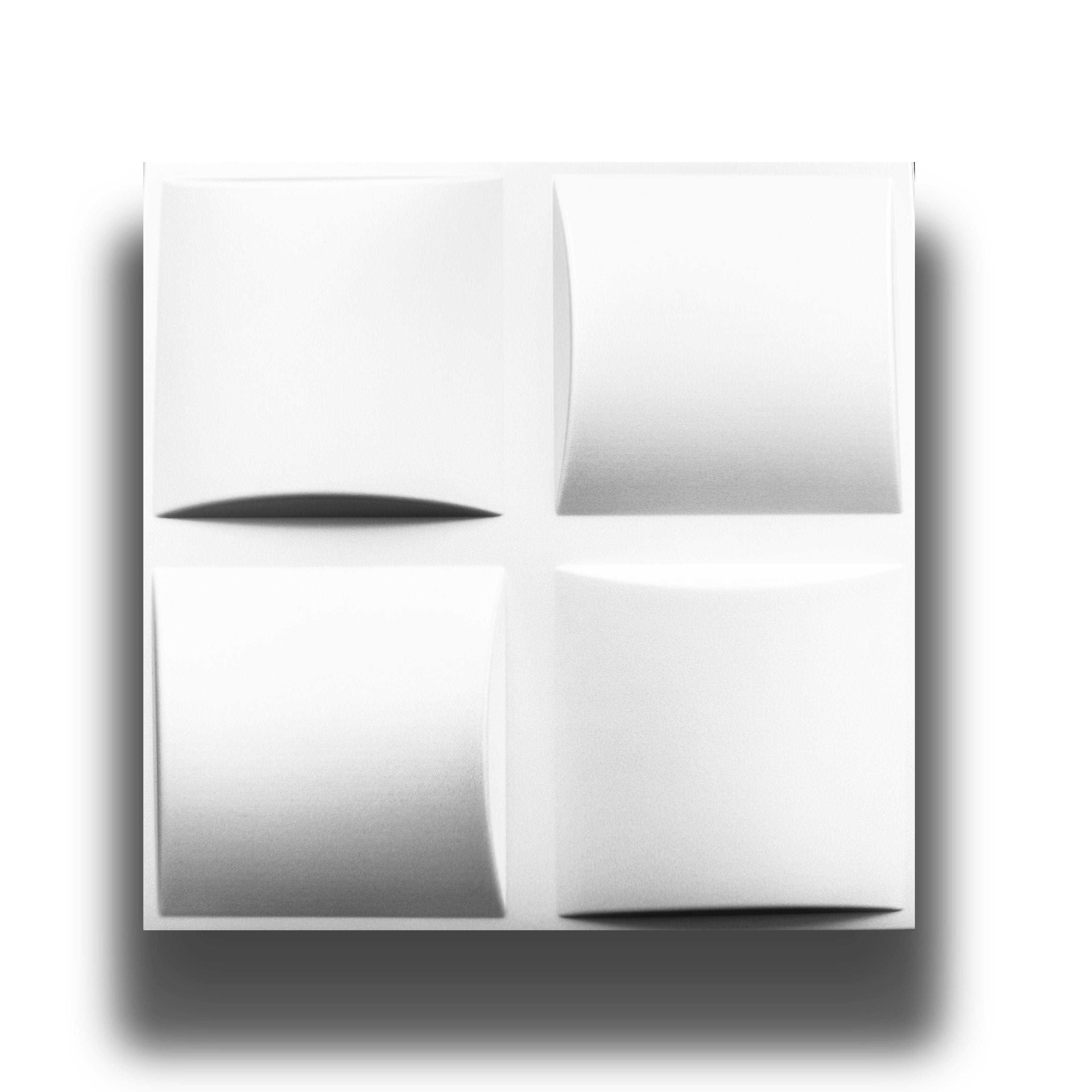 10 o 20mq (40 oppure 80 pezzi) di pannello decorativo 3D a soffitto in EPS isolante 50x50cm DOMINO - Eternal Parquet