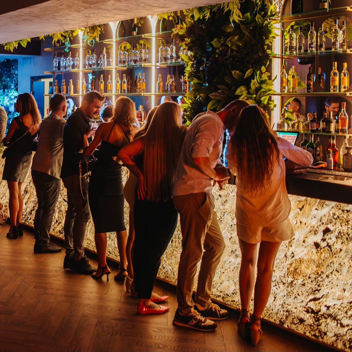 pannello rivoluzionario di Rivestimento interno-esterno in VERA PIETRA RETROILLUMINABILE flessibile 61x122x0,3cm LAGO Eternal Parquet