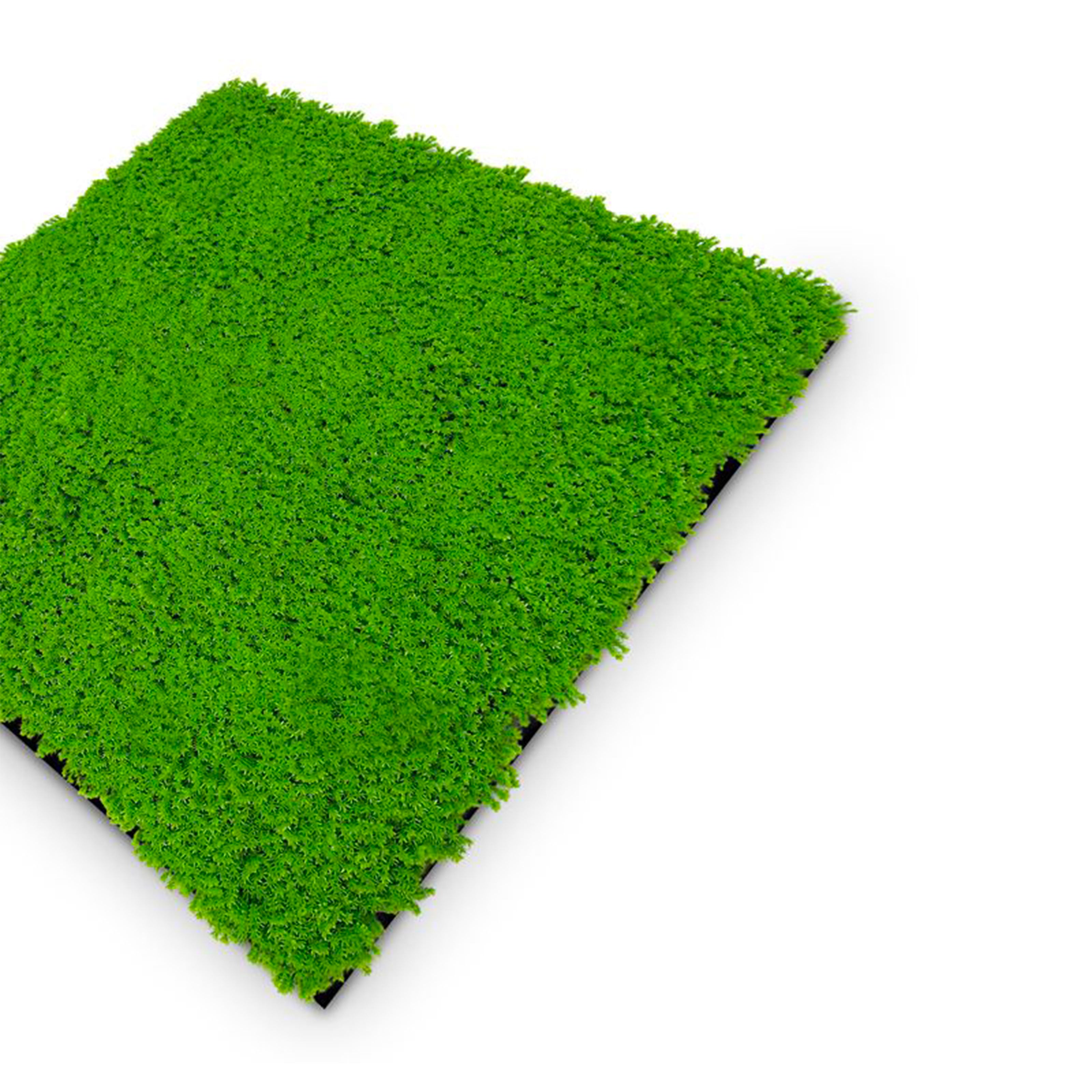 JANGAL Pannelli acustici Modulabili in FLORA sintetica ULTRAREALISTICA 52x52cm mod. LIME GREEN - Eternal Parquet