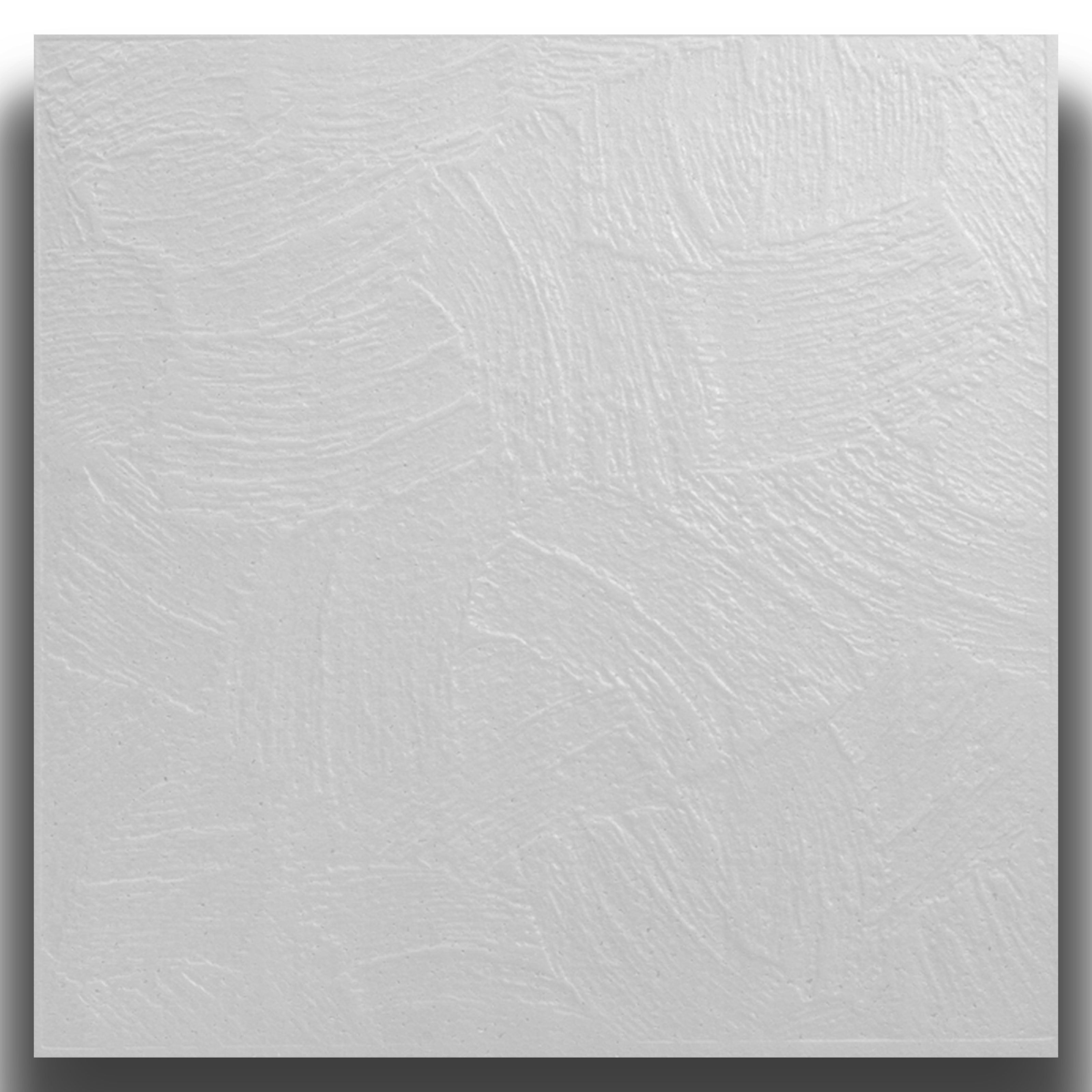 10 o 20mq (40 oppure 80 pezzi) di pannello decorativo a soffitto in polistirene compatto 50x50cm (spess. 1cm) LYON Eternal Parquet