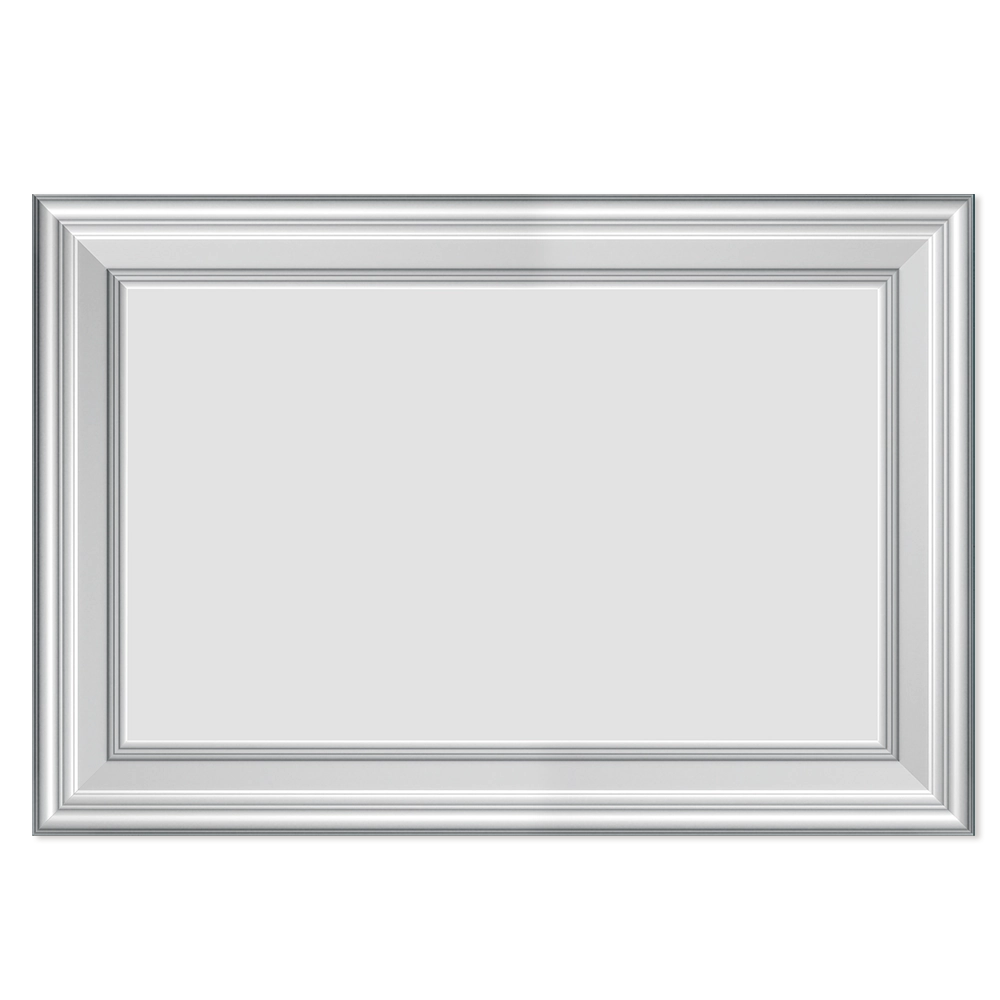 Pannello Bianco completo per boiserie 80x55x1,9cm con cornice in Duropolimero e riempimento in cartongesso - Eternal Parquet