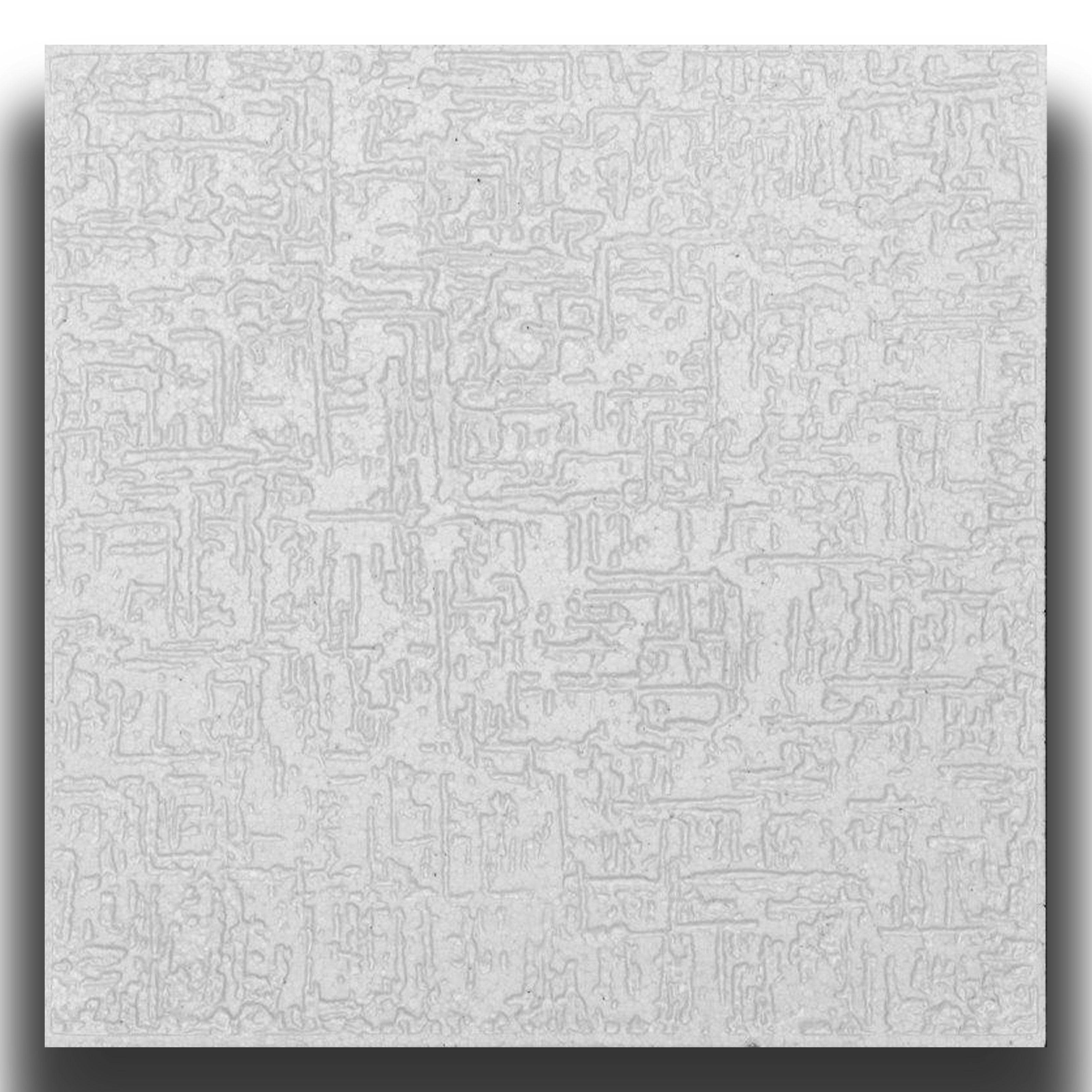 10 o 20mq (40 oppure 80 pezzi) di pannello decorativo a soffitto in polistirene compatto 50x50cm (spess. 1cm) PORTO - Eternal Parquet