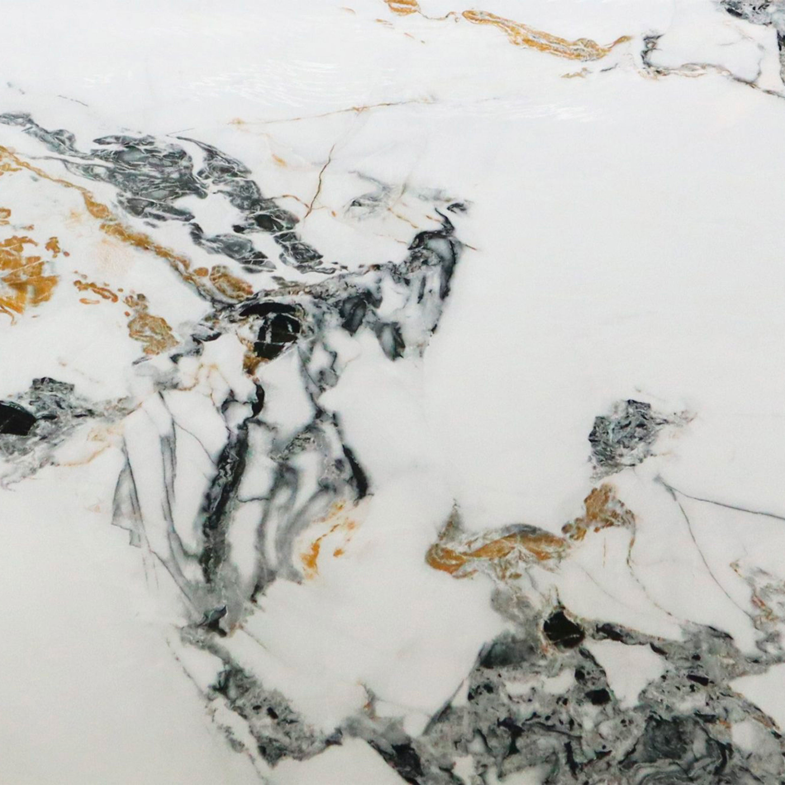 Pacco da n.4pz (2,9mq) Pannelli rivestimento in Polimeri Ultrarealistico effetto Marmo lucido 1220x600x4mm mod.SORRENTO - Eternal Parquet