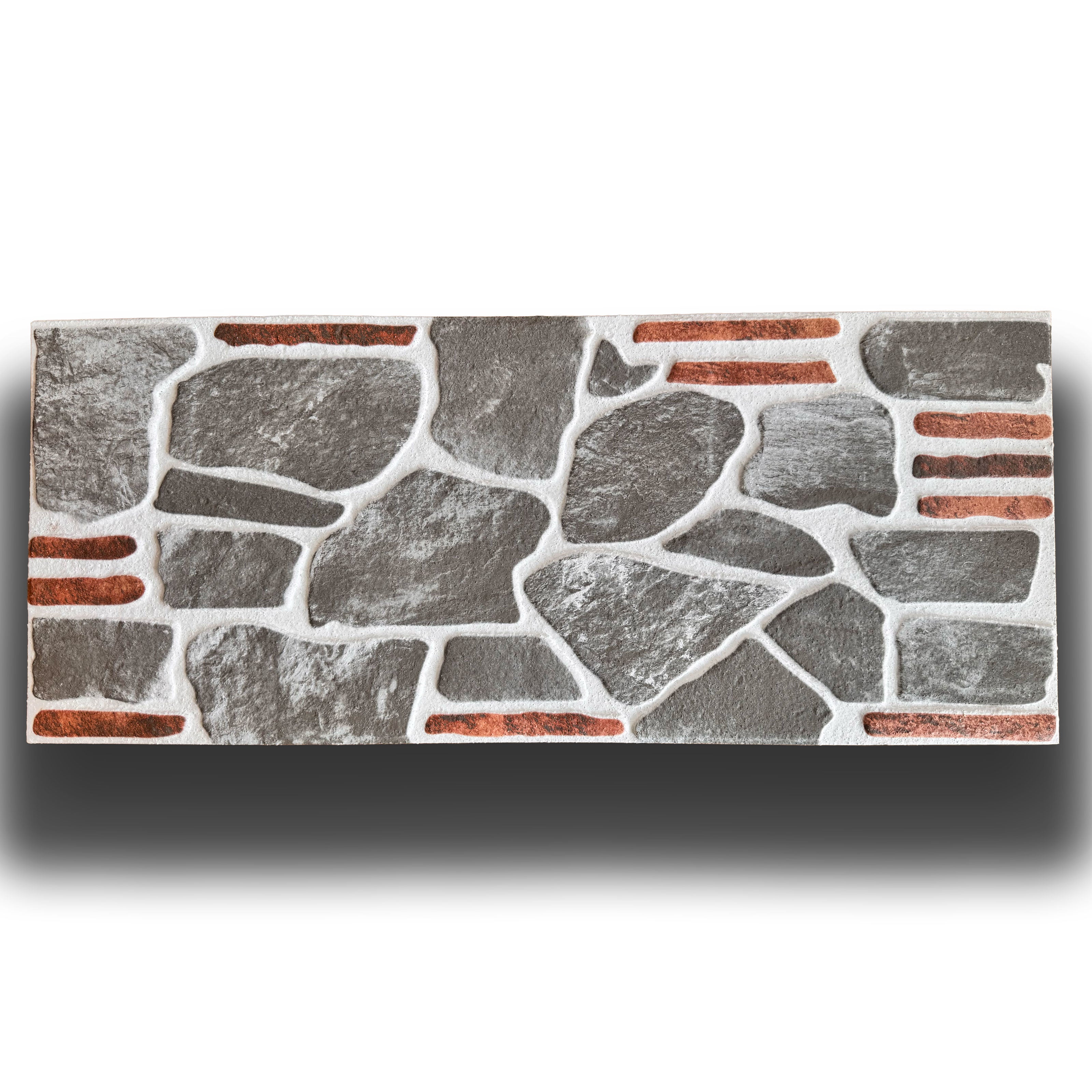 CAPPOTTO esterno - interno isolante in STYROFOAM 3D (120x50cm) con resine e malta Matton-pietra