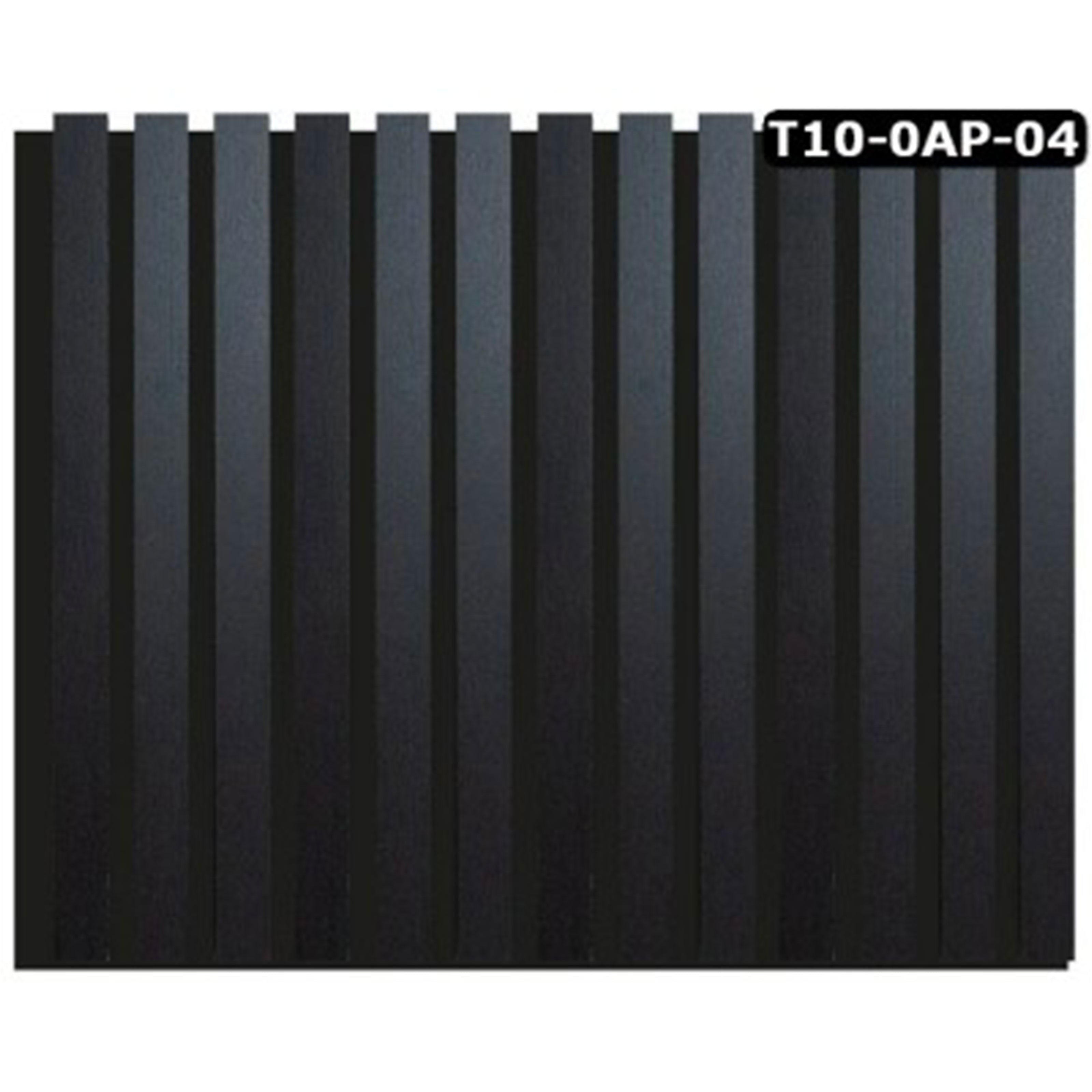 Pannello ACUSTICO Euroacustic Flex (1,65mq) a Lamelli in FIBRA DI LEGNO + feltro mis. 9x600x2750mm varie Texture - Eternal Parquet