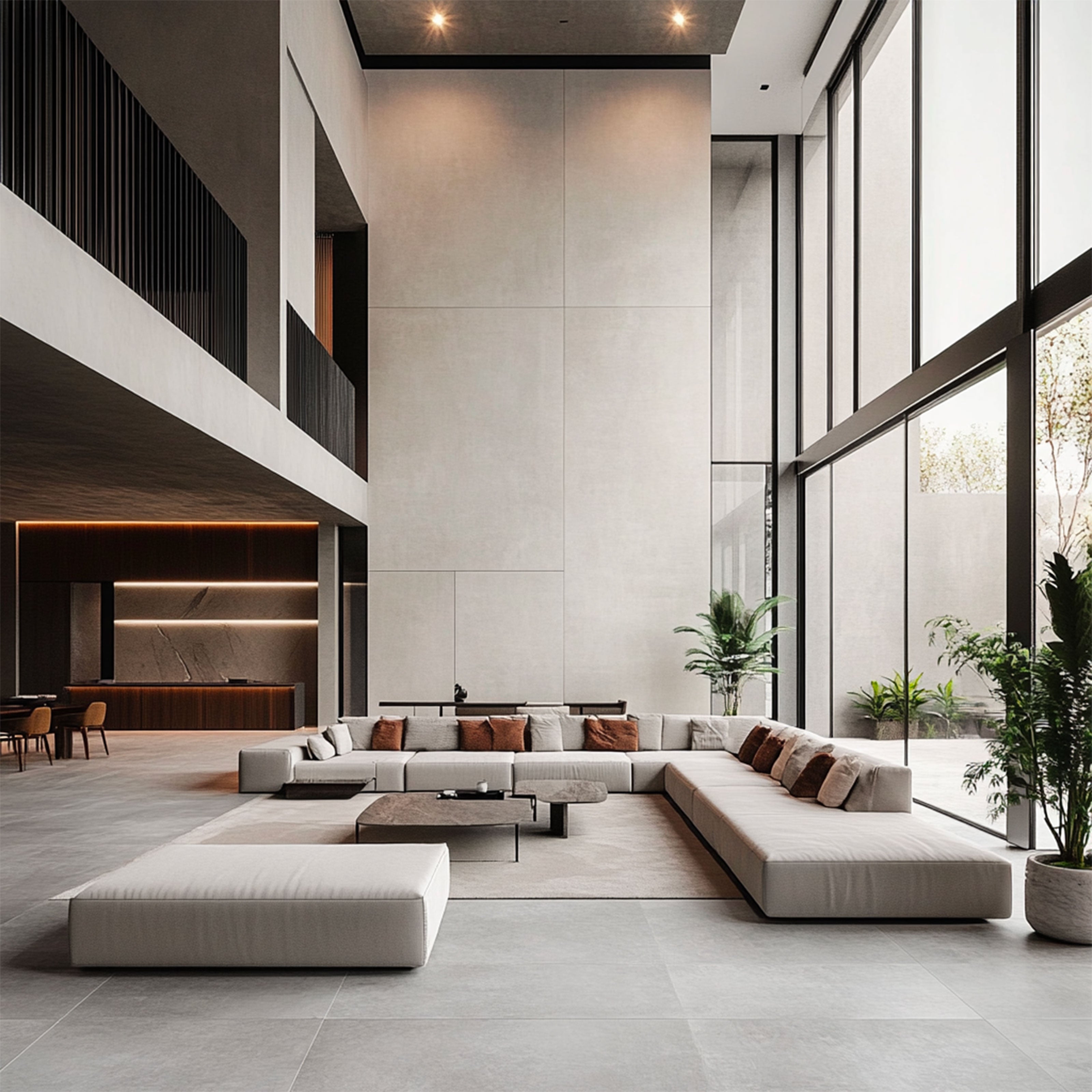 TAAC! il Pavimento SPC in Polvere di Pietra Fast-click 5mm (sp.4+1) eff. Cemento 610X305mm mod. ALTAIR - Eternal Parquet