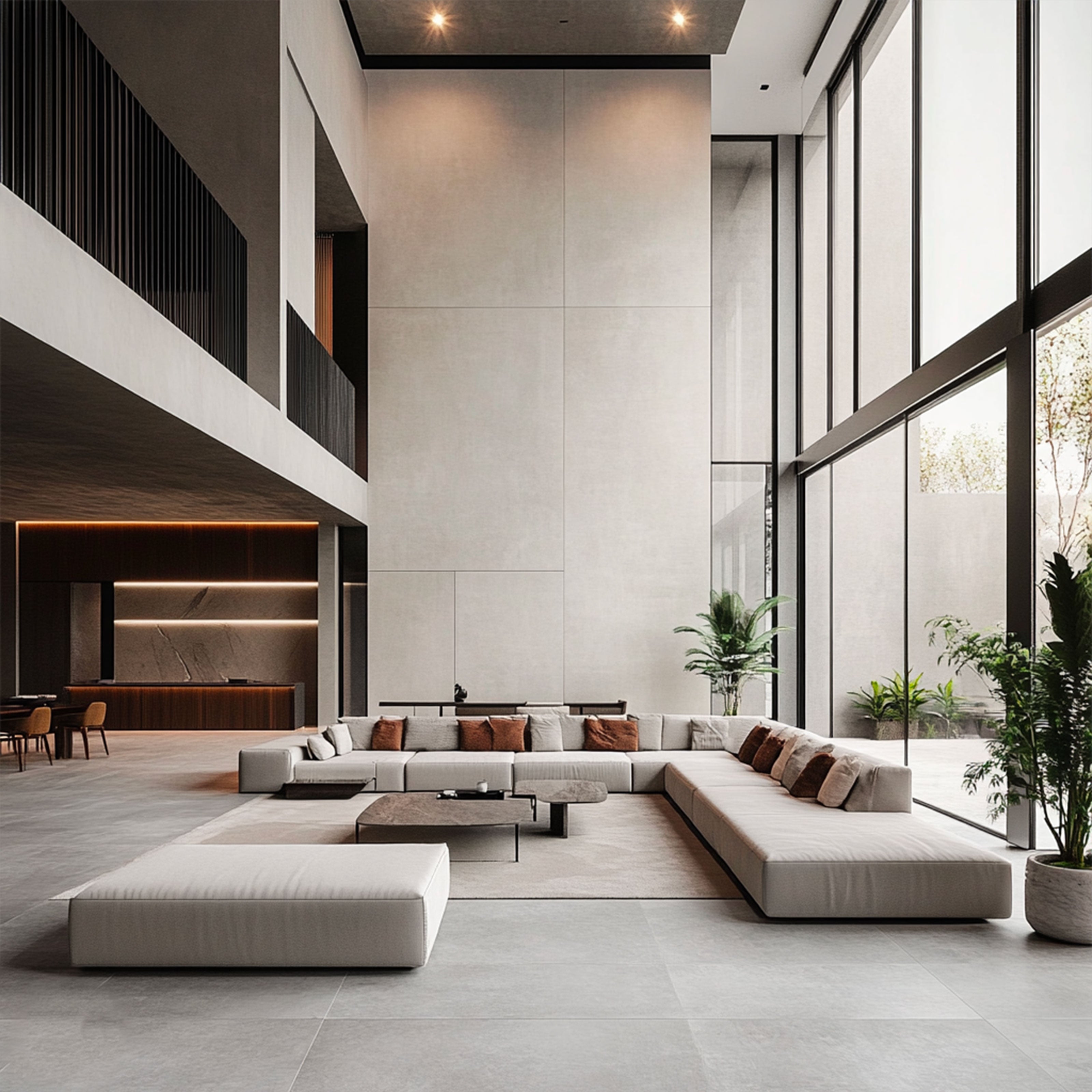 TAAC! il Pavimento SPC in Polvere di Pietra Fast-click 5mm (sp.4+1) eff. Cemento 610X305mm mod. ALTAIR - Eternal Parquet