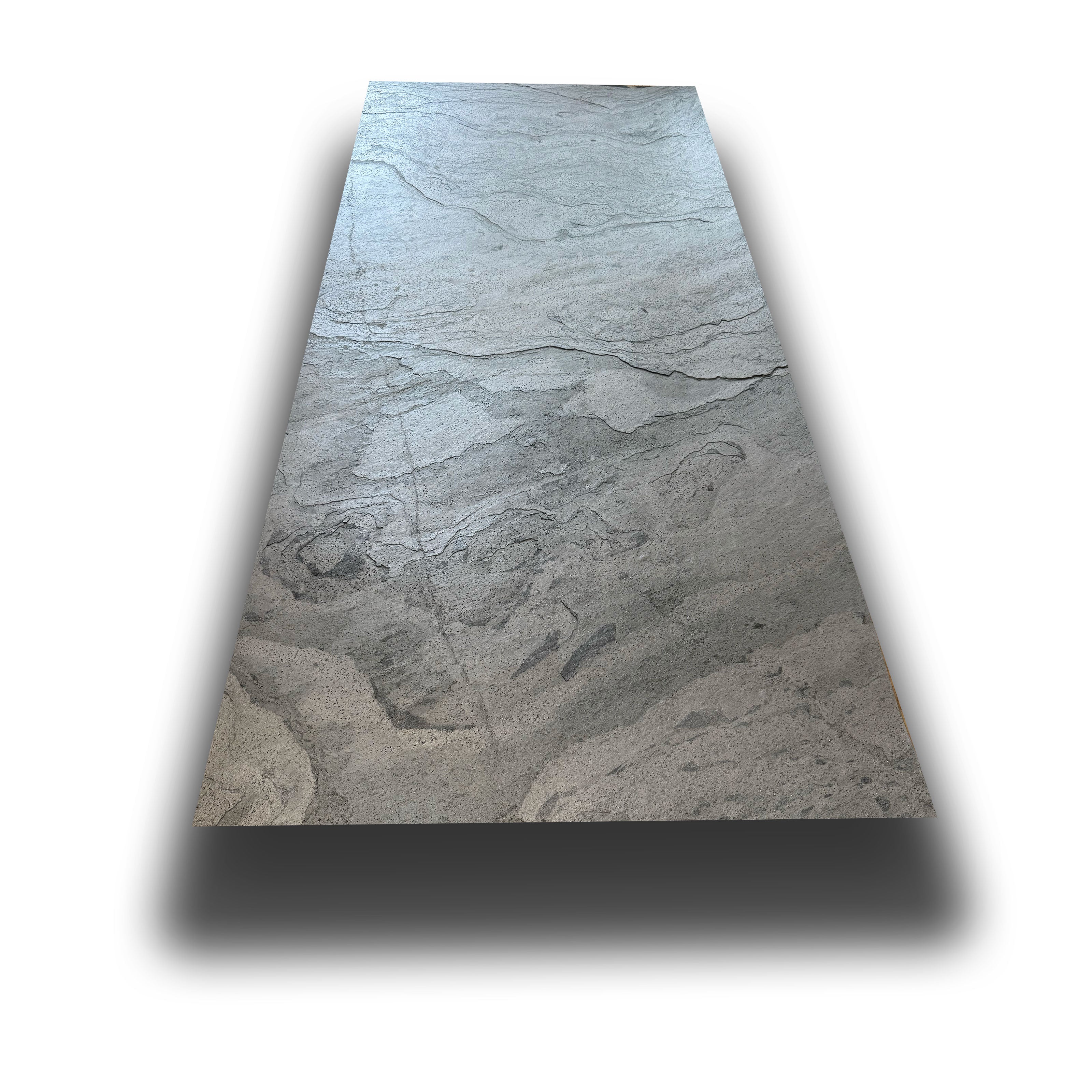 pannello rivoluzionario di Rivestimento interno-esterno in VERA PIETRA flessibile 61x122x0,3cm ANTRACITE - Eternal Parquet