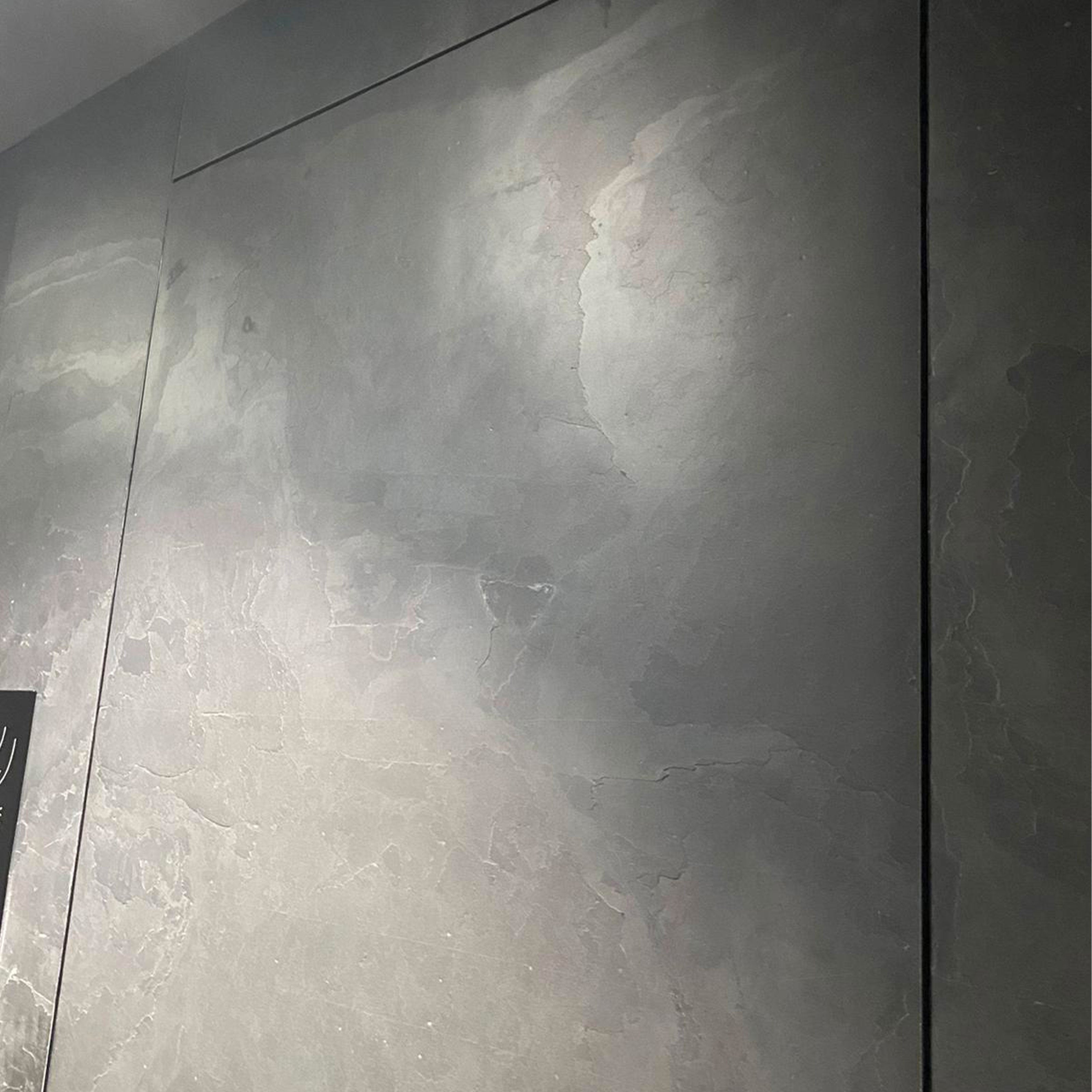 pannello rivoluzionario di Rivestimento interno-esterno in VERA PIETRA flessibile 61x122x0,3cm ARDESIA AMARO - Eternal Parquet