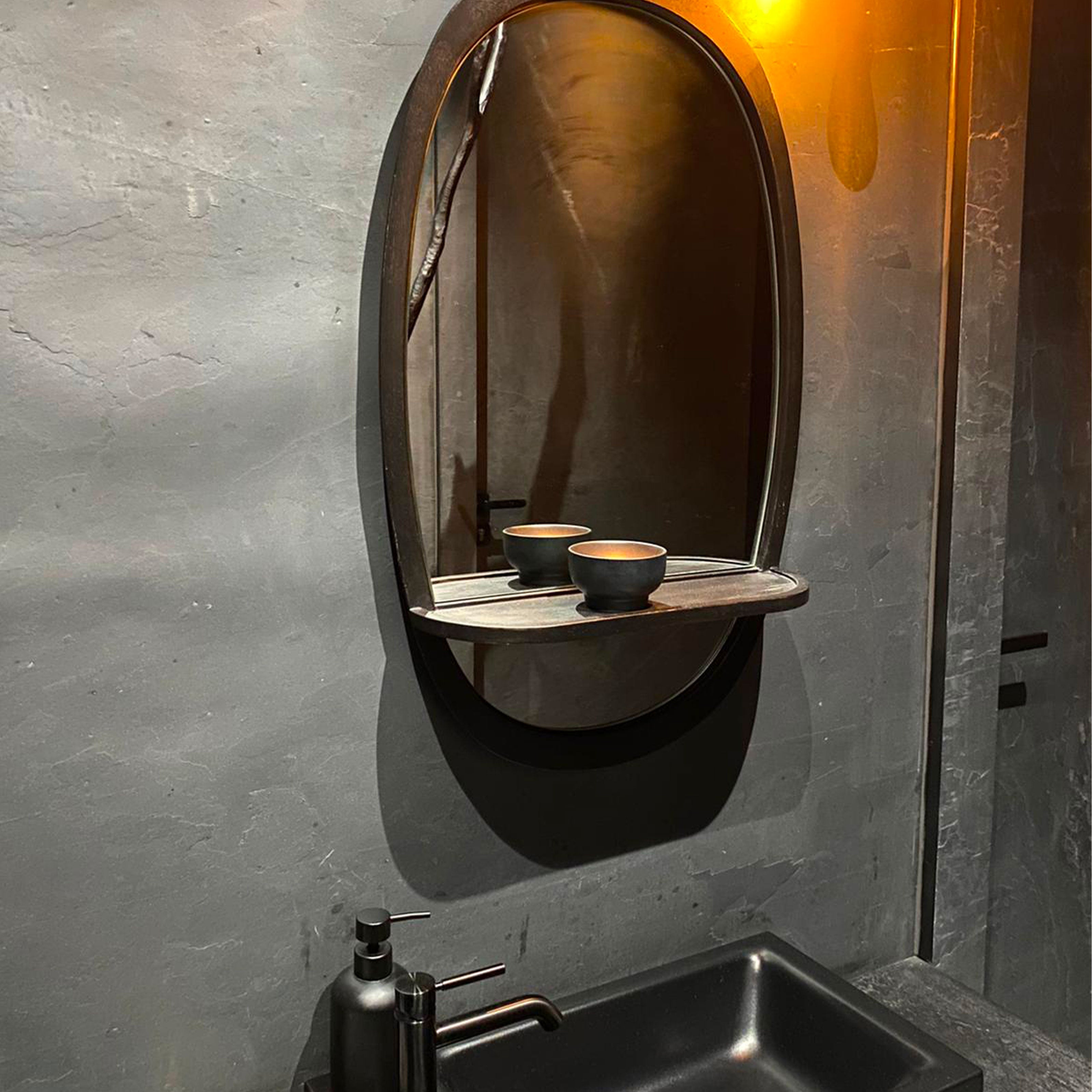 pannello rivoluzionario di Rivestimento interno-esterno in VERA PIETRA flessibile 61x122x0,3cm ARDESIA AMARO - Eternal Parquet