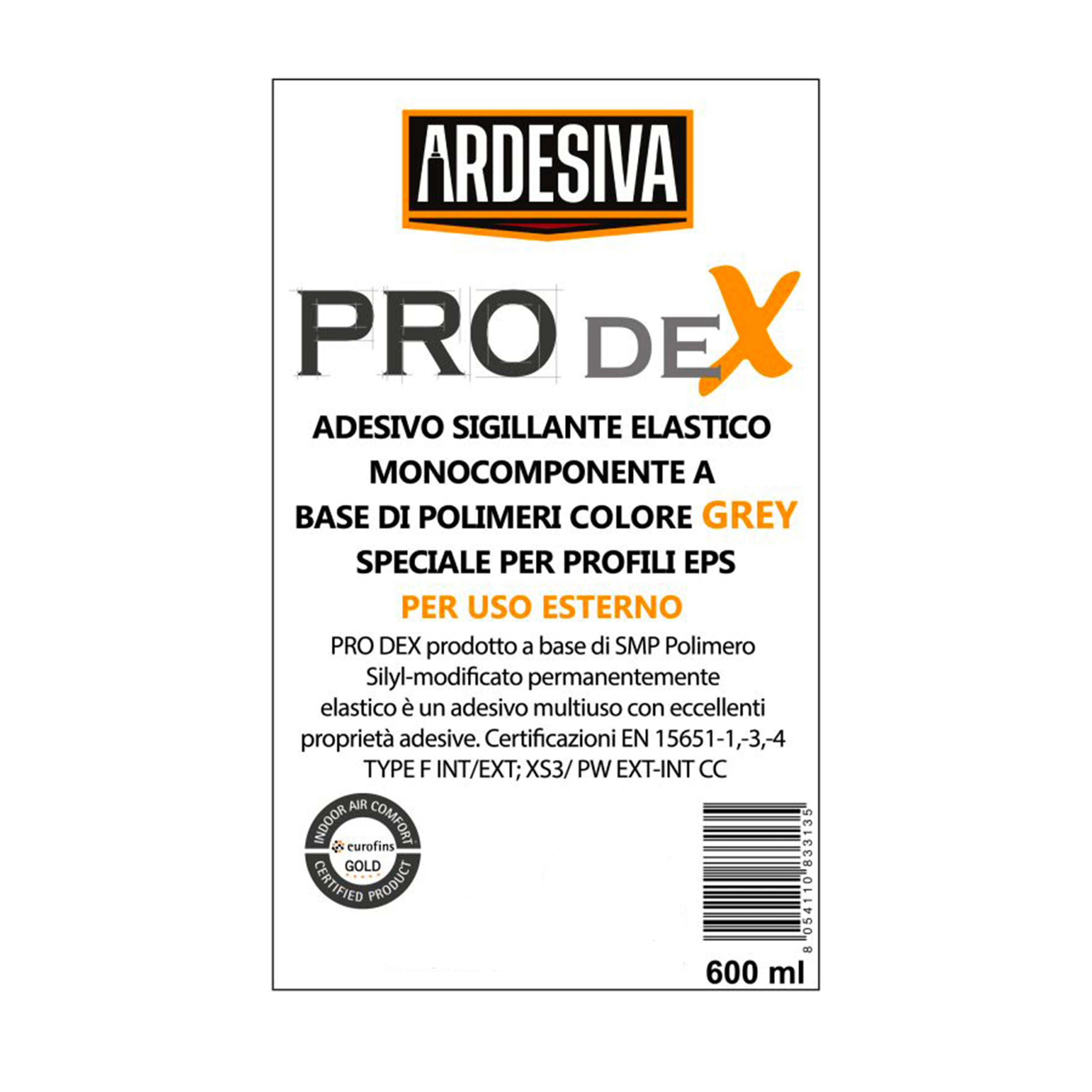 Colla 600ml da esterno per WPC PVC e Polimeri ARDESIVA superpotente ideale per Lamelli e pannelli per facciate - Eternal Parquet