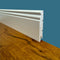 100ML di Battiscopa PREMIUM in legno MASSELLO mod.DUCALE 91x15 laccato bianco liscio - Eternal Parquet