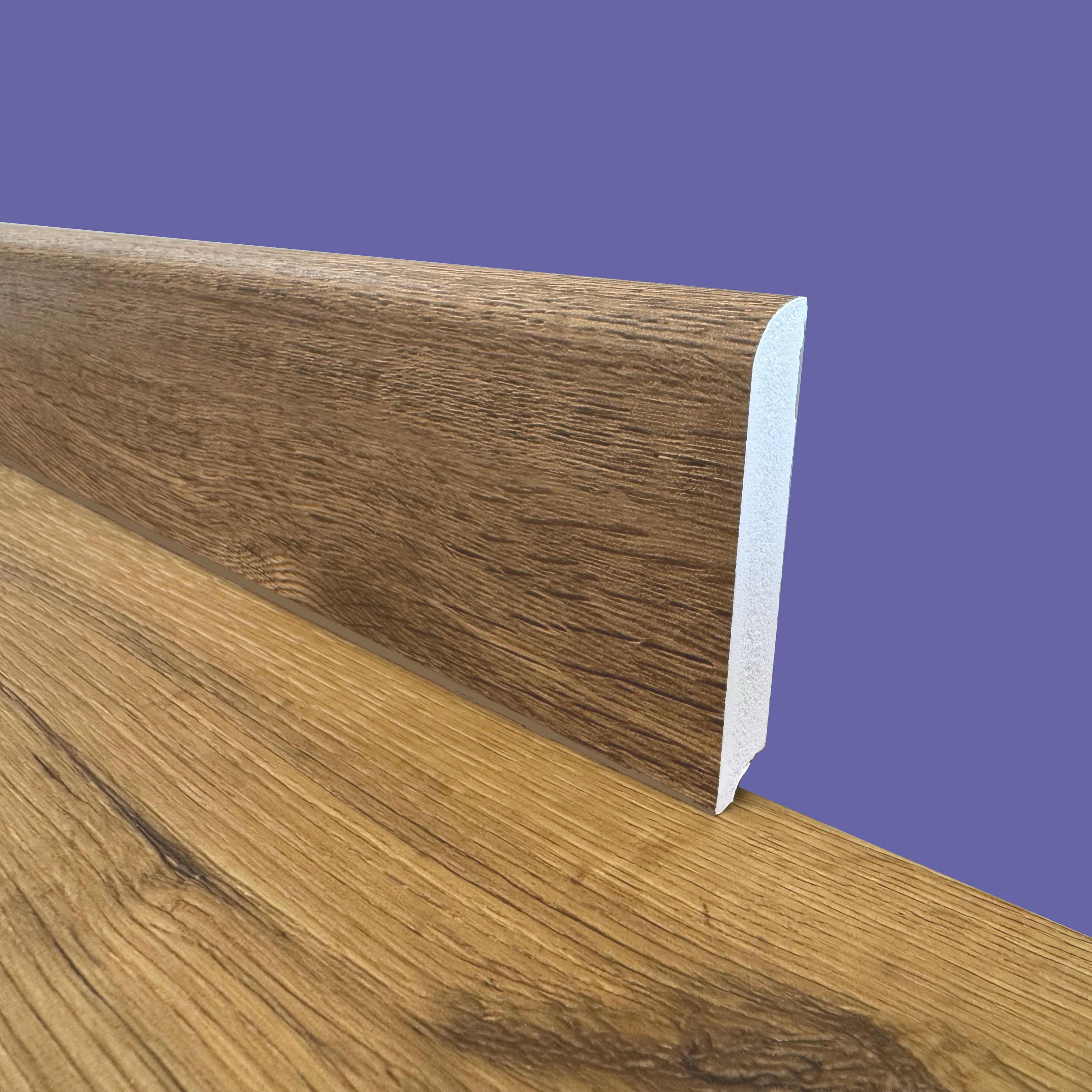 TAAC! Battiscopa in polistrutturato coordinati linea SPC 70X10mm BC Marmo, legno, cemento. Eternal Parquet