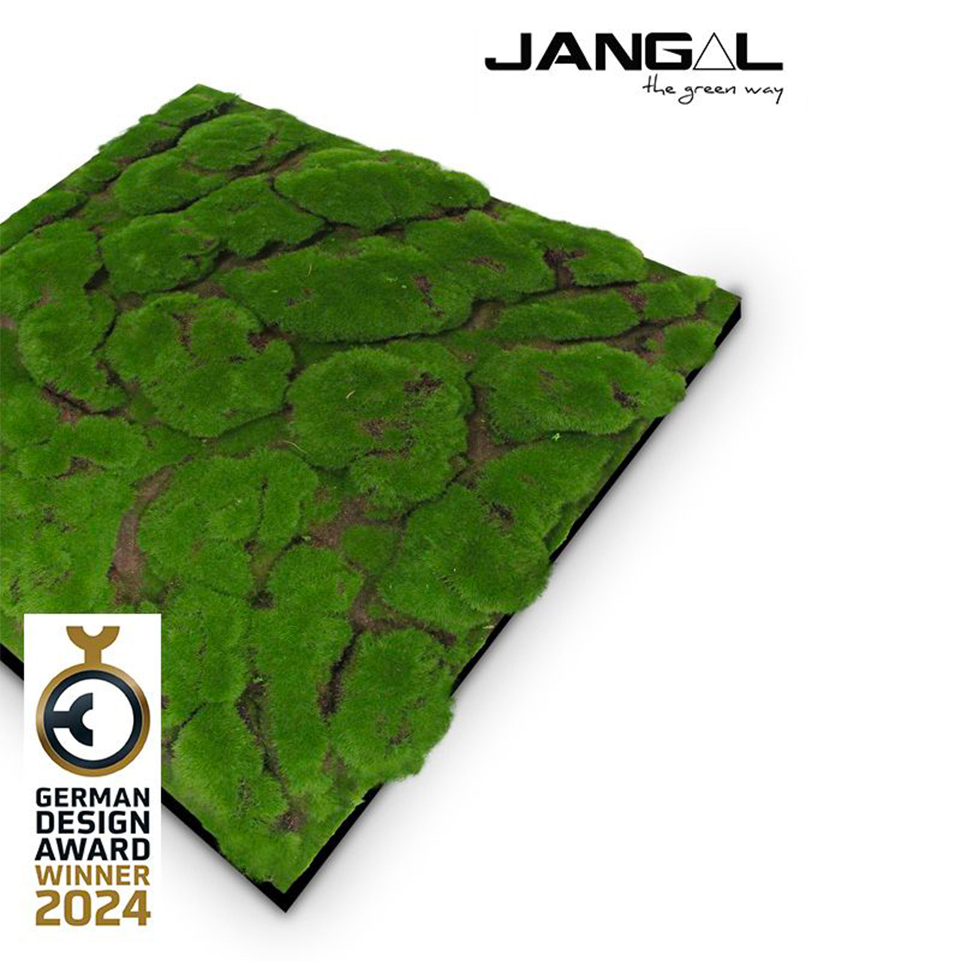 JANGAL Pannelli acustici Modulabili in FLORA sintetica ULTRAREALISTICA 52x52cm mod. BIG BULK - Eternal Parquet