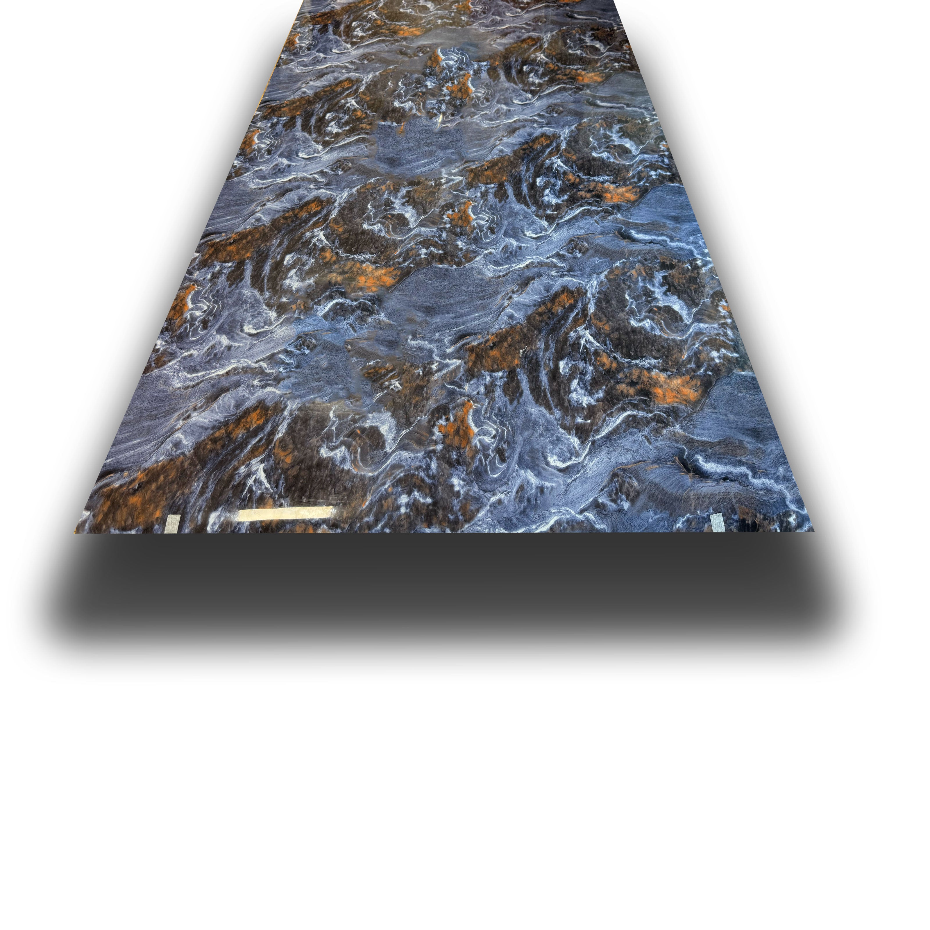 Rotolo da 3,6mq Rivestimento AUTOADESIVO in SXP thermo/acustico MARMO LUCIDO HI-RES 1200x3000x2,5mm HYDRO. Col. 90475D4 - Eternal Parquet