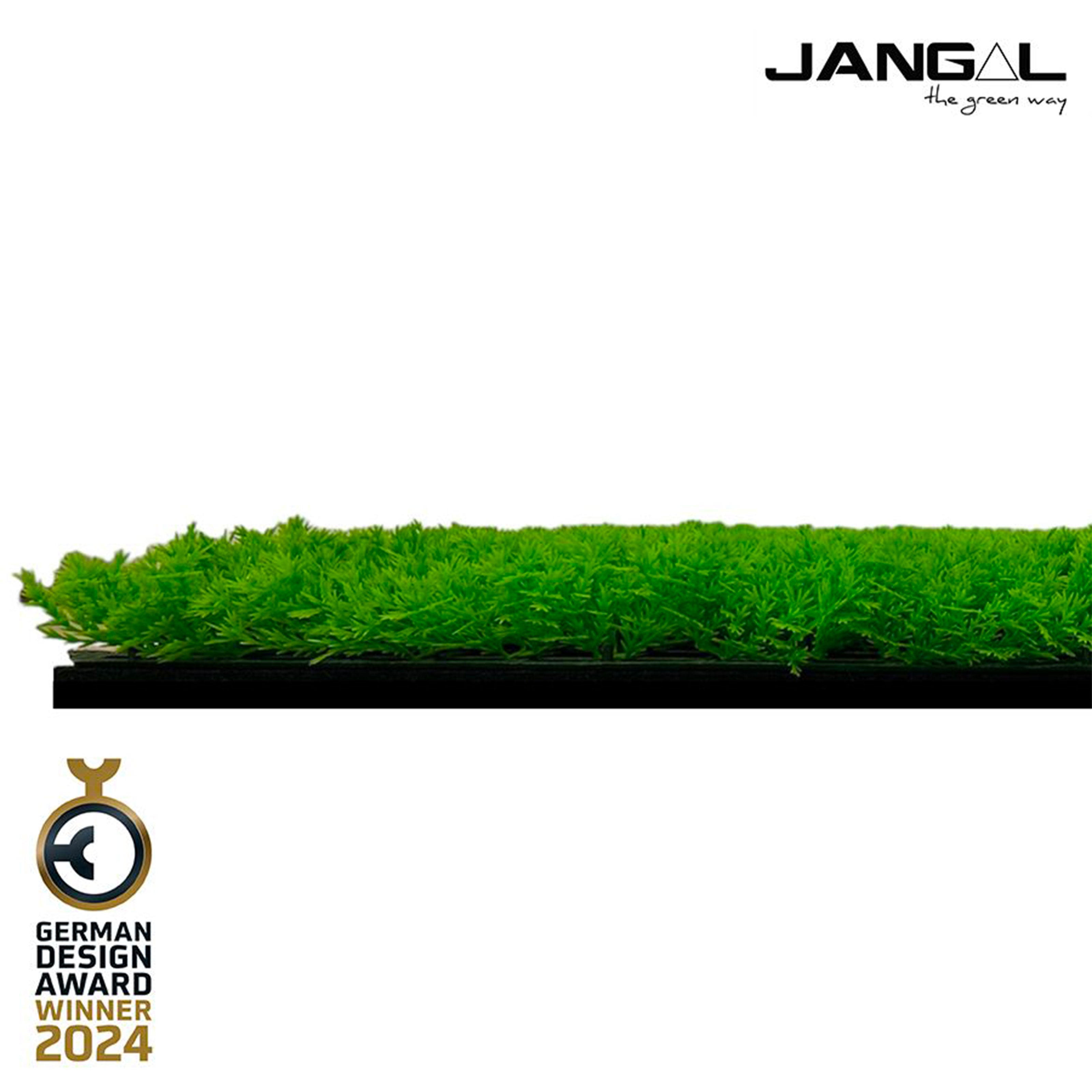 JANGAL Pannelli acustici Modulabili in FLORA sintetica ULTRAREALISTICA 52x52cm mod. BRIGHT GREEN - Eternal Parquet