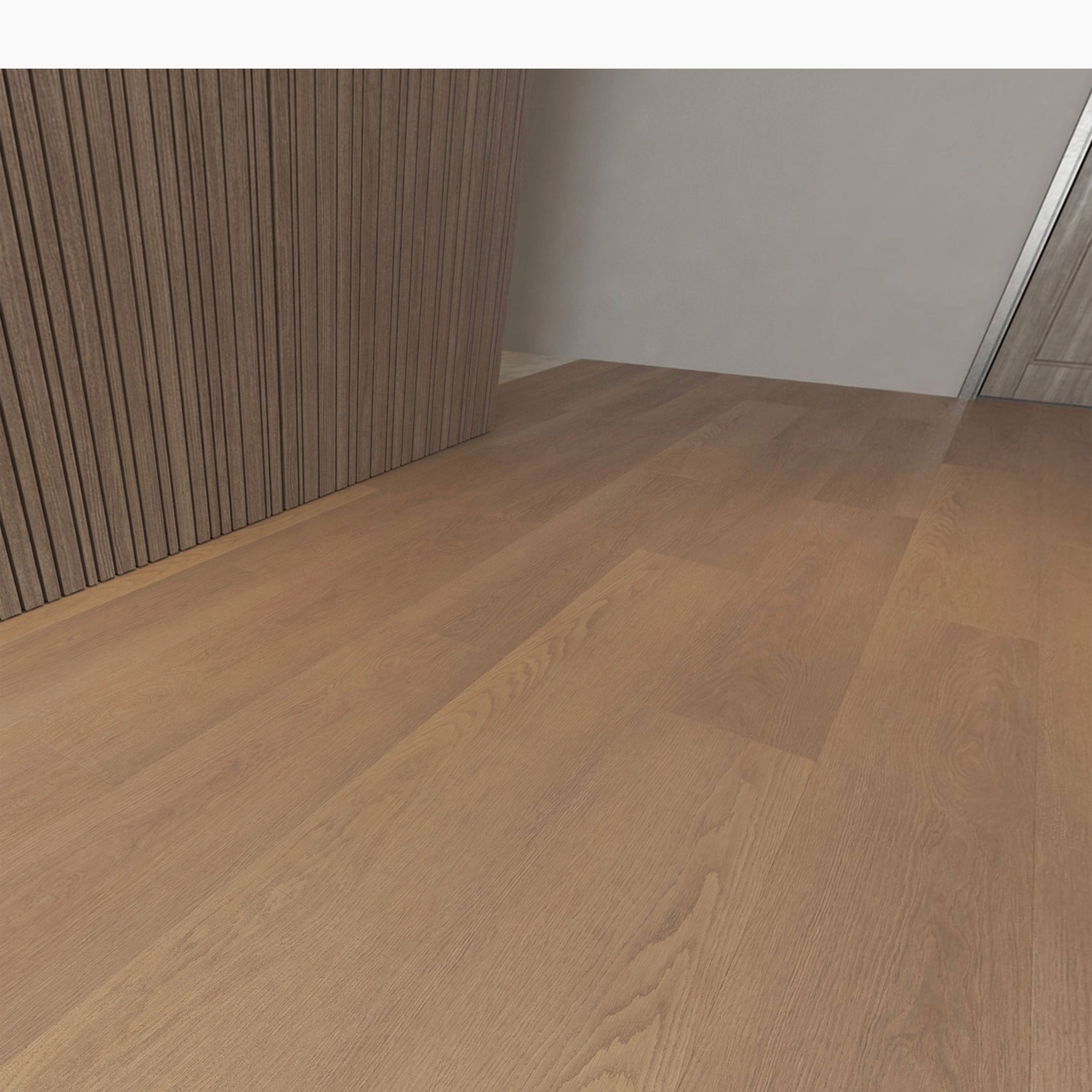 Pavimento SPC in Polvere di Pietra click 5mm HI-RES 1220x228mm (sp. 4+1) mod. CAMBRIDGE - Eternal Parquet