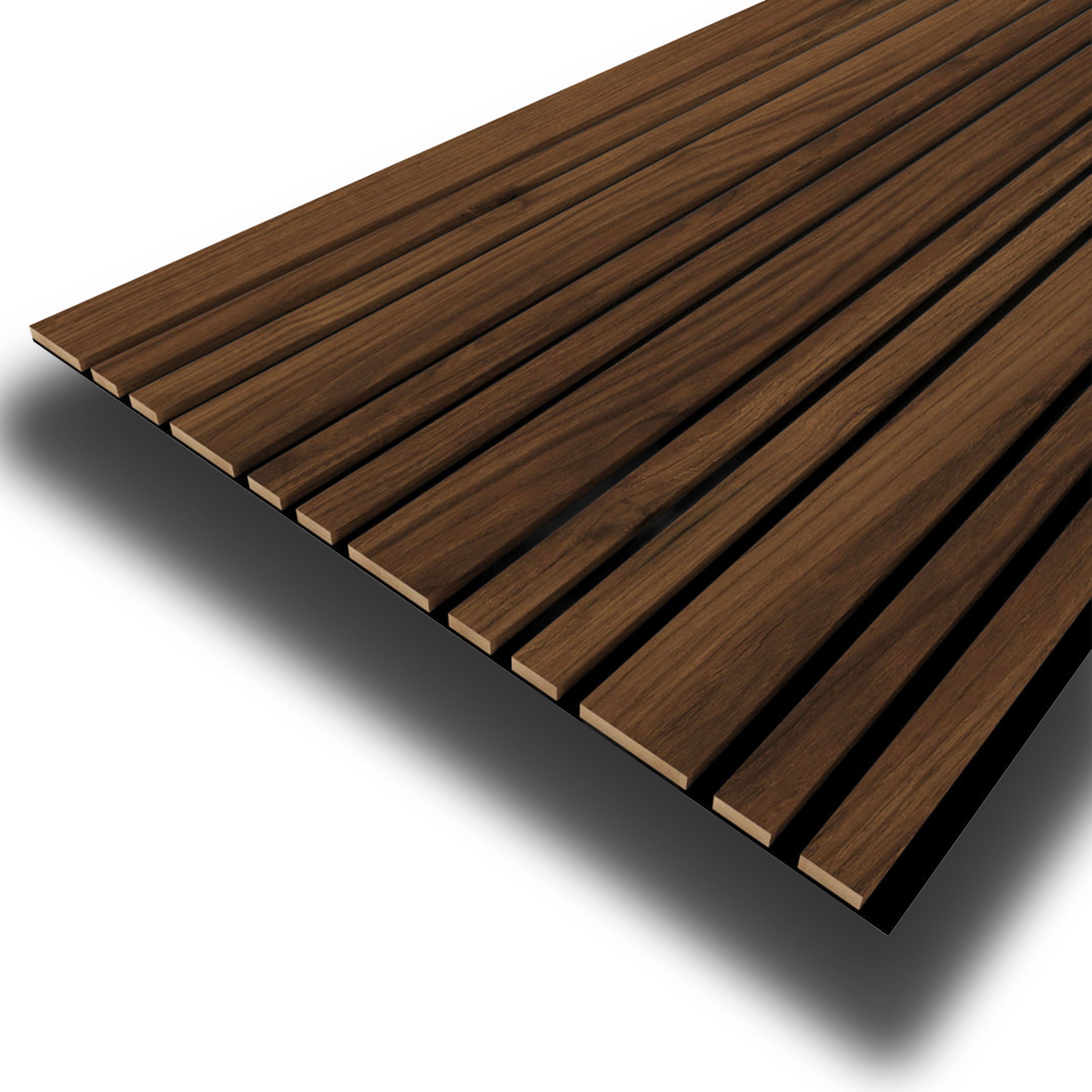 Pannello ACUSTICO arrotolabile (1,66mq) a Lamelli in Fibra di legno mis. 9x600x2780mm CATANIA + CATANIA - Eternal Parquet