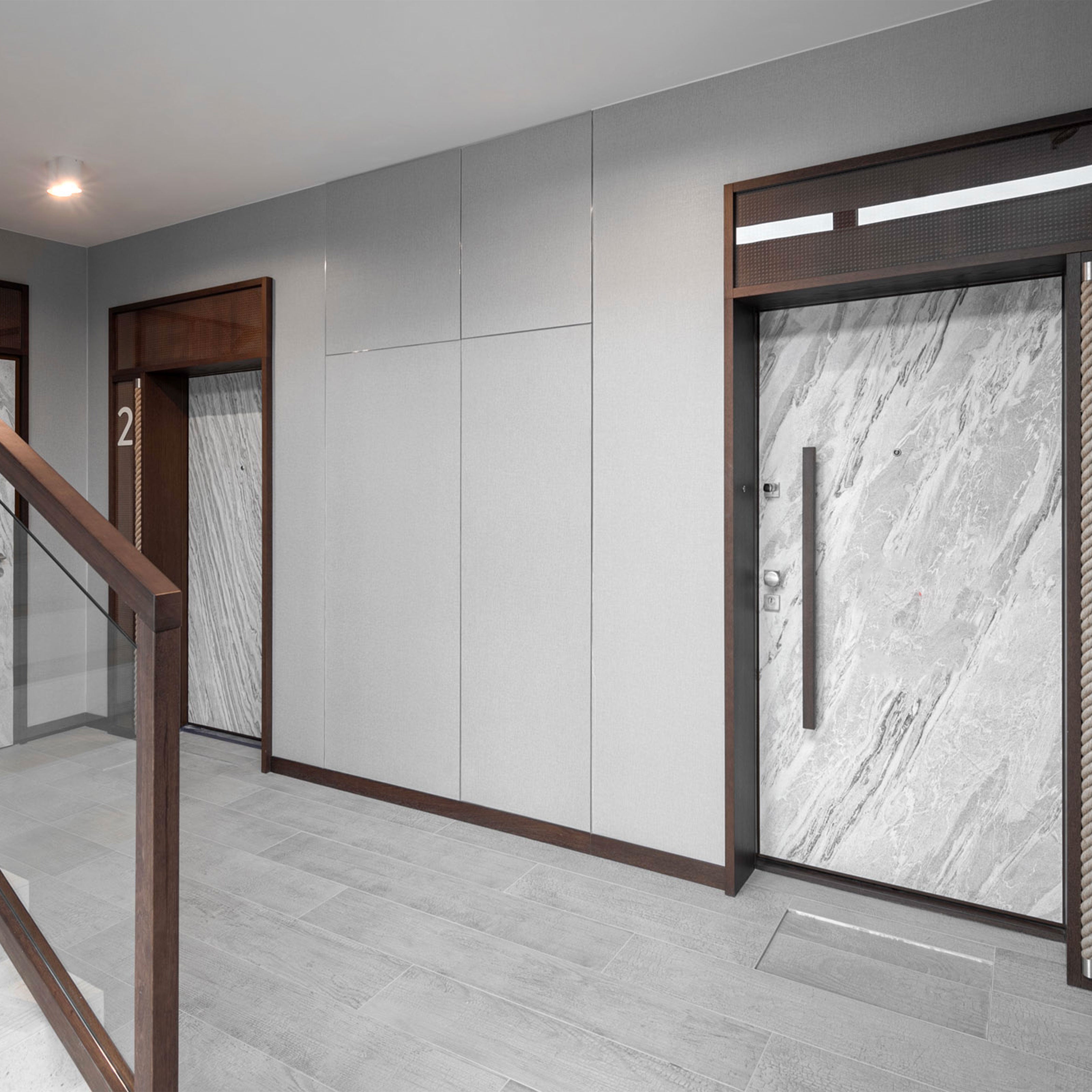 pannello rivoluzionario di Rivestimento interno-esterno in VERA PIETRA flessibile 280x122x0,3cm CILIAN Eternal Parquet