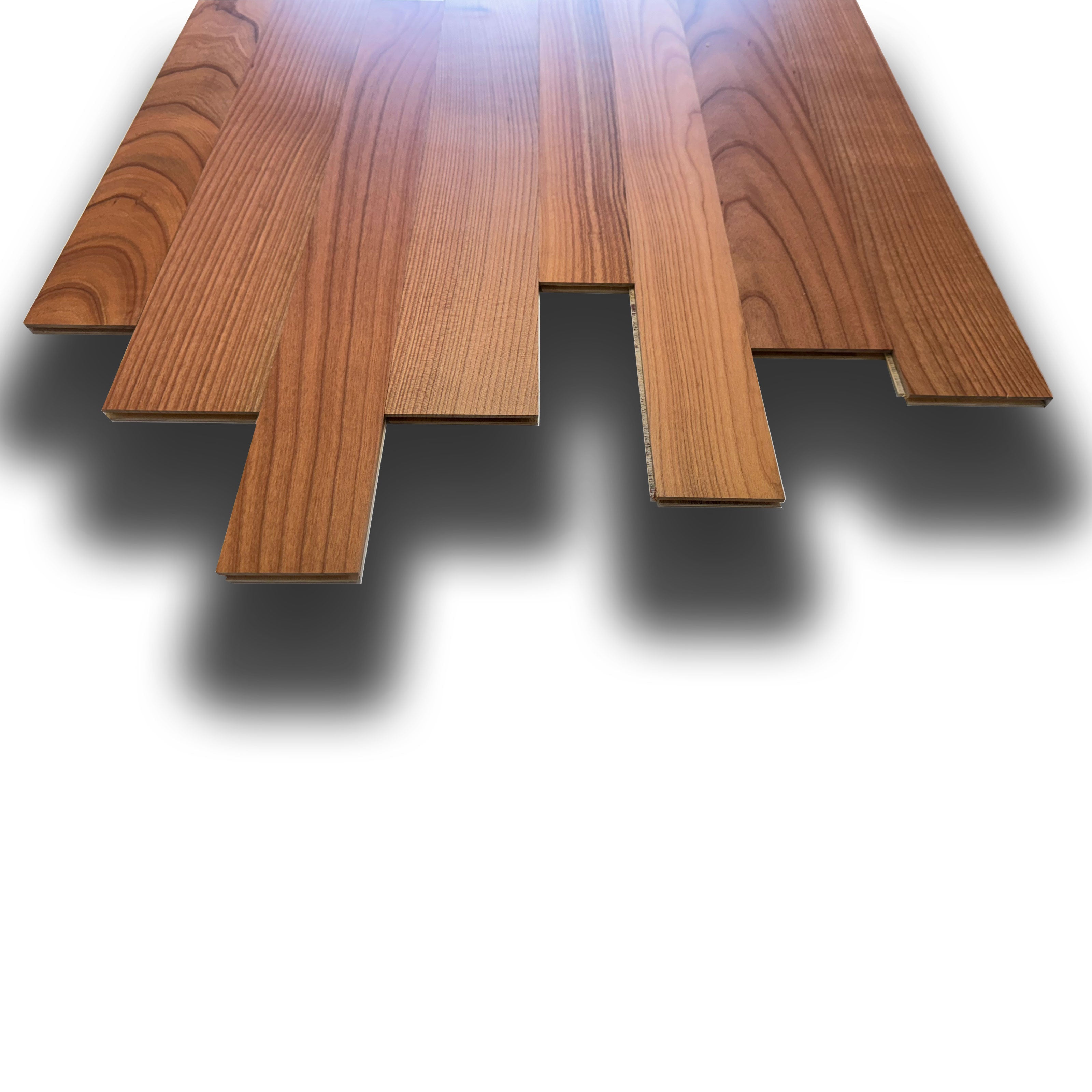 €28,90mq * STOCK GARBELOTTO * Lotto da 87mq di listone prefinito vern. CILIEGIO multilarghezza 10x65/70/90x400/1000 - Eternal Parquet