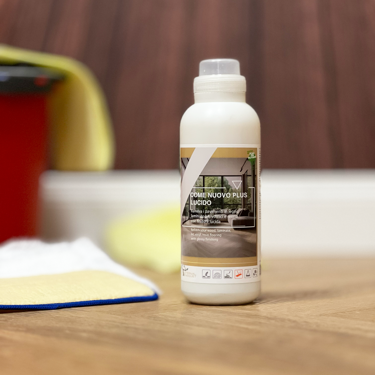 il #n1 - COME NUOVO lucido o opaco - rigenerante NATURALE per PARQUET, spc, laminati, resine e gress "ELIMINA GRAFFI e crea un film protettivo" Di Eternal Parquet - Eternal Parquet