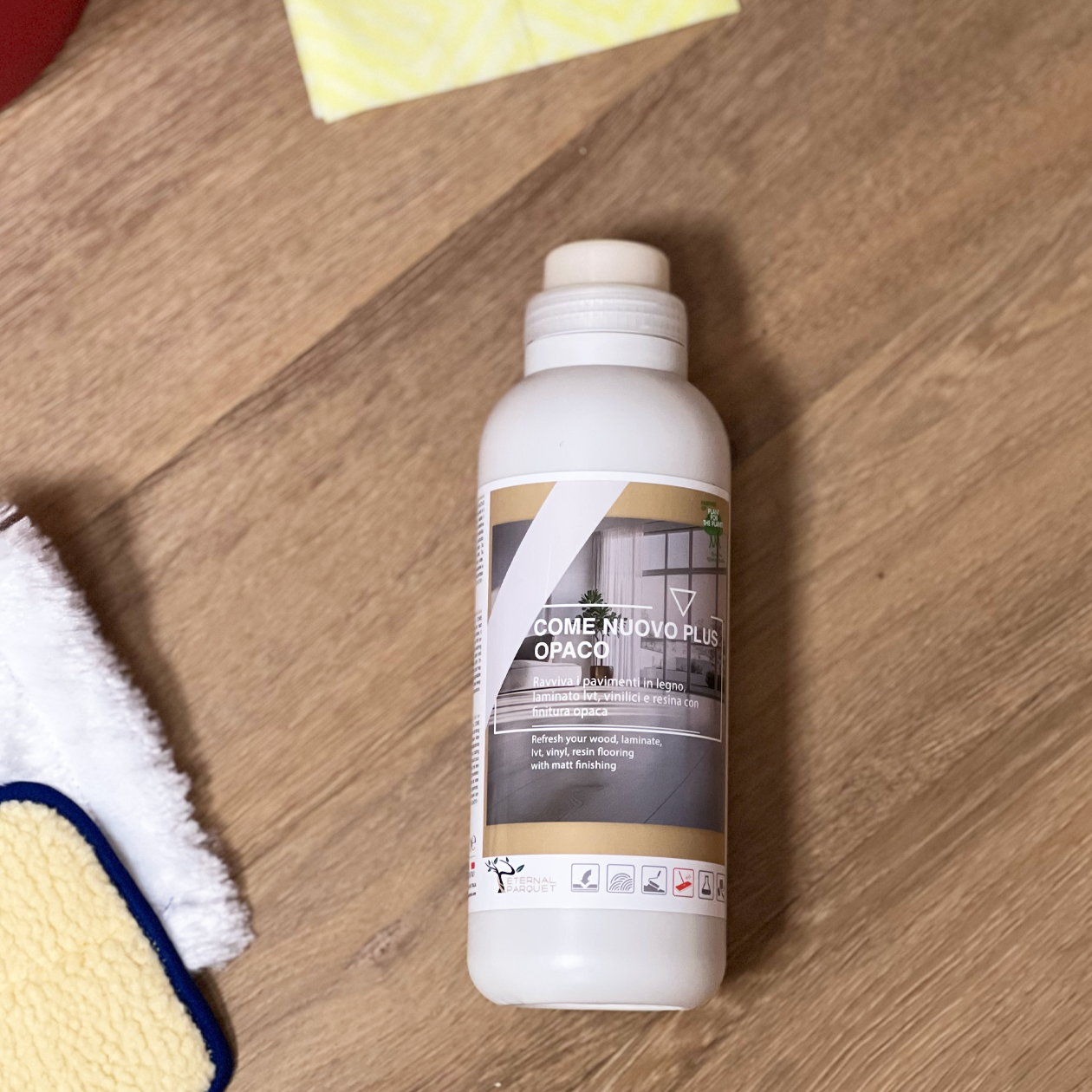 il #n1 - COME NUOVO lucido o opaco - rigenerante NATURALE per PARQUET, spc, laminati, resine e gress "ELIMINA GRAFFI e crea un film protettivo" Di Eternal Parquet - Eternal Parquet