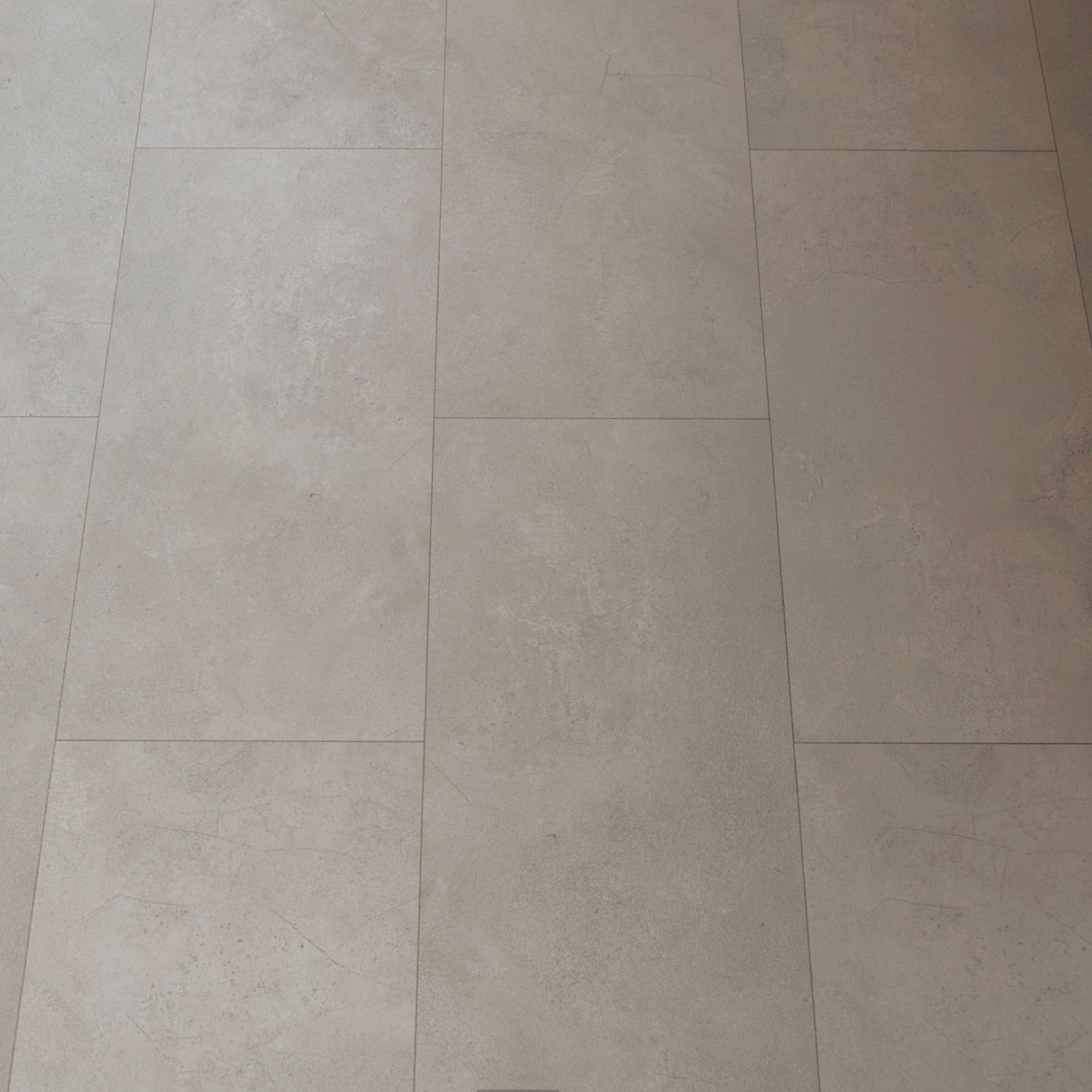 Pavimento Piastroni SPC in Polvere di Pietra click 5mm 610x305mm effetto Cemento/resine CONCRETE SAND - Eternal Parquet