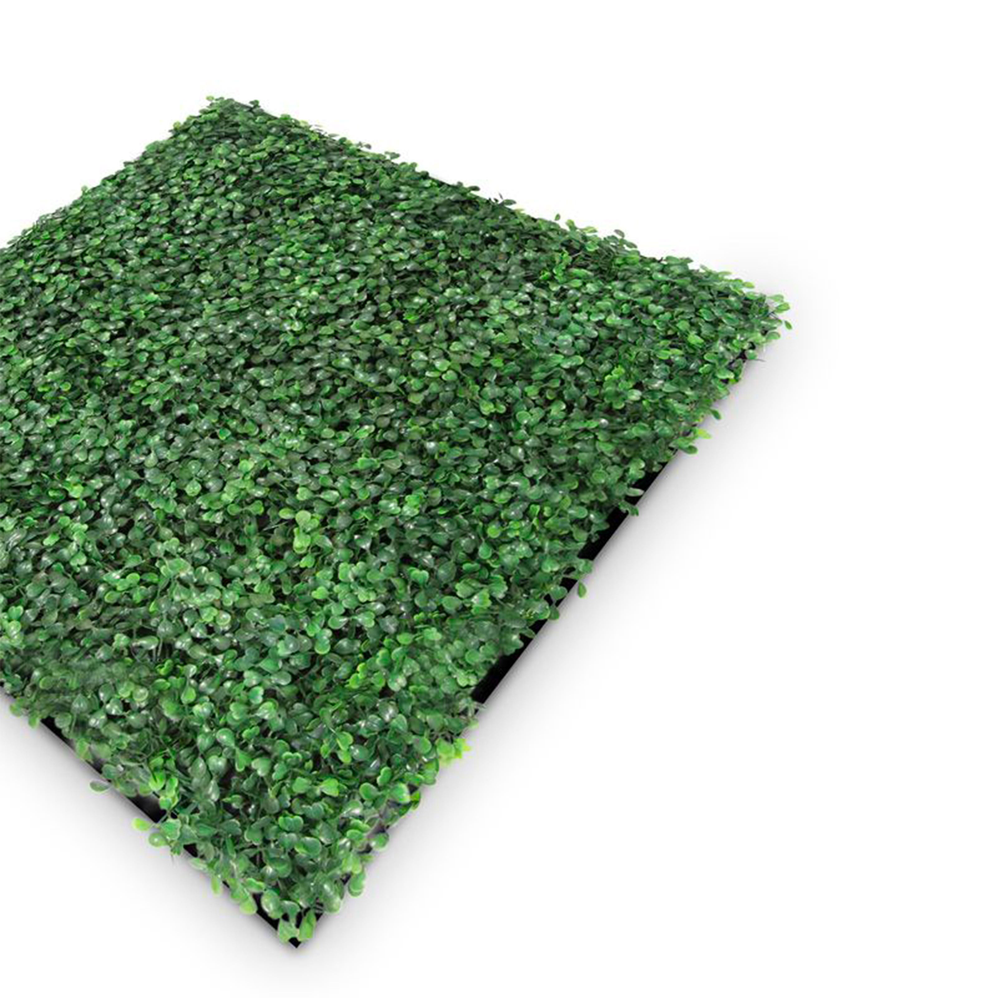 JANGAL Pannelli acustici Modulabili in FLORA sintetica ULTRAREALISTICA 52x52cm mod. DARK BUXUS - Eternal Parquet